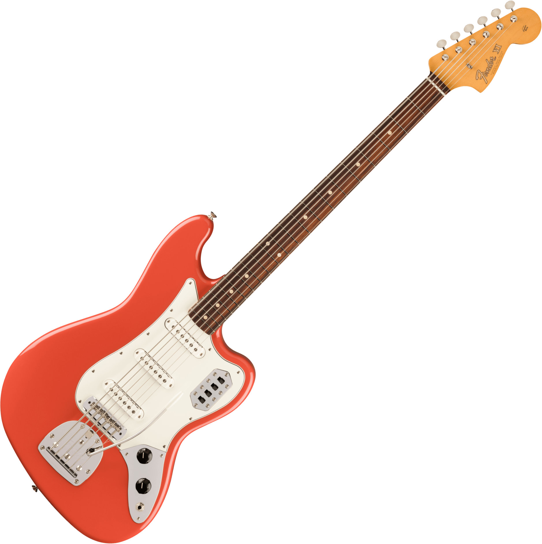 Fender Vintera II 60s Bass VI Fiesta Red  - Retoure (Zustand: sehr gut)