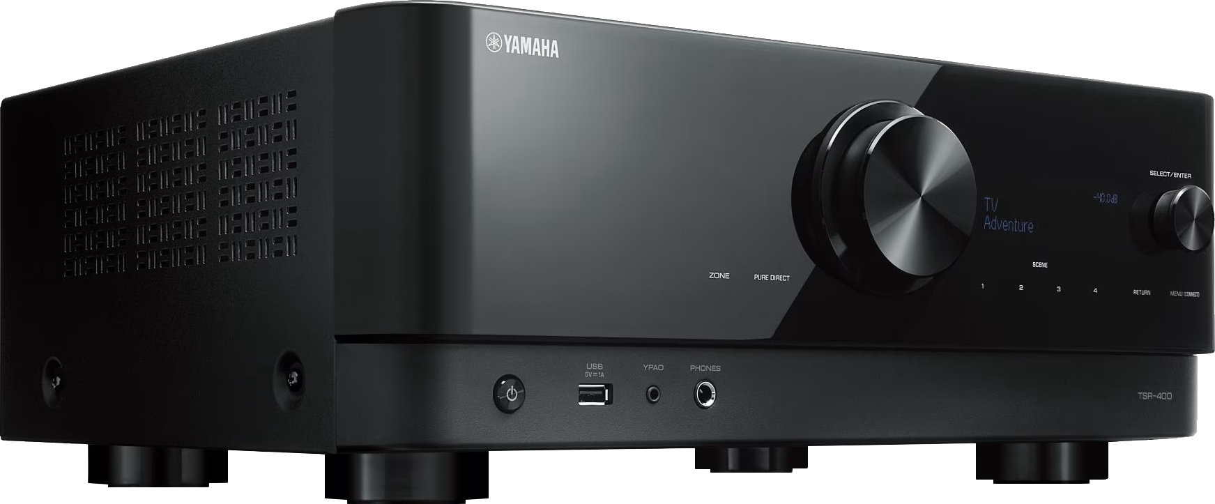 Yamaha TSR-400 5.2 AV Heimkino Receiver schwarz  - Retoure (Zustand: sehr gut)