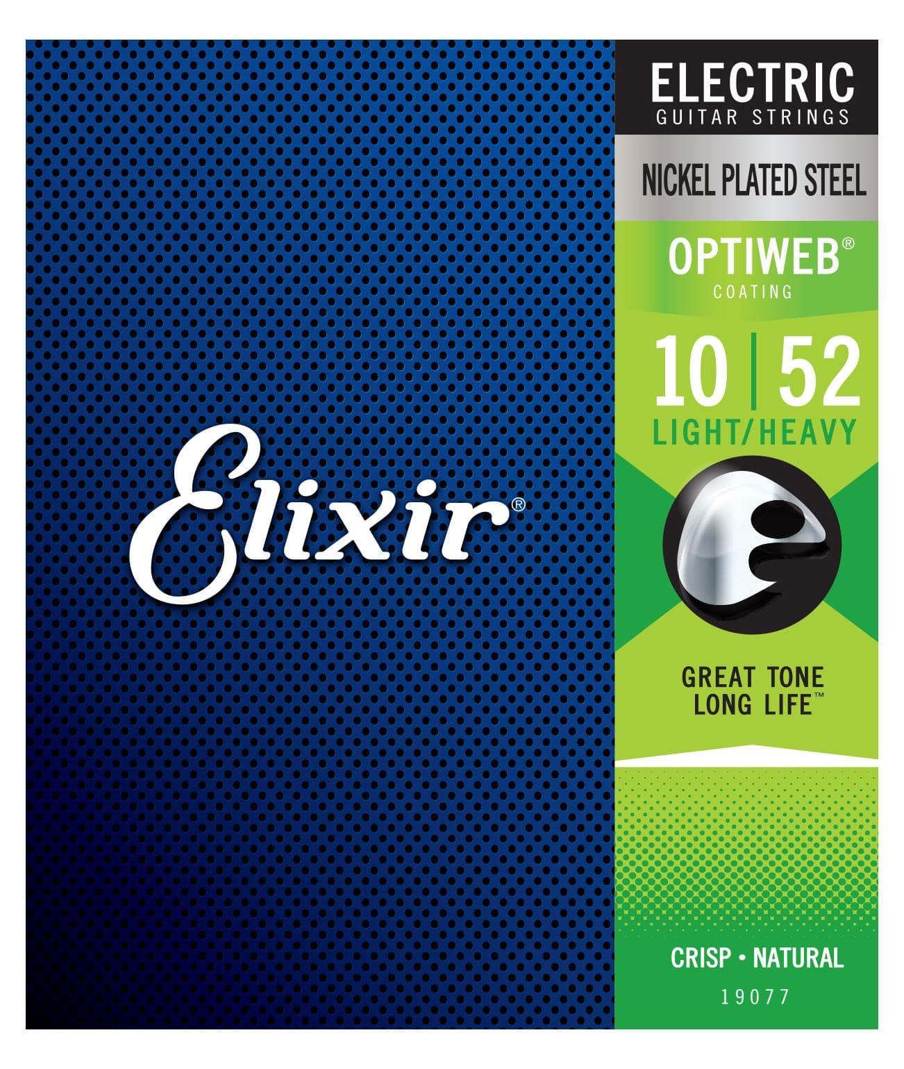 Elixir 19077 Electric Optiweb Light/Heavy