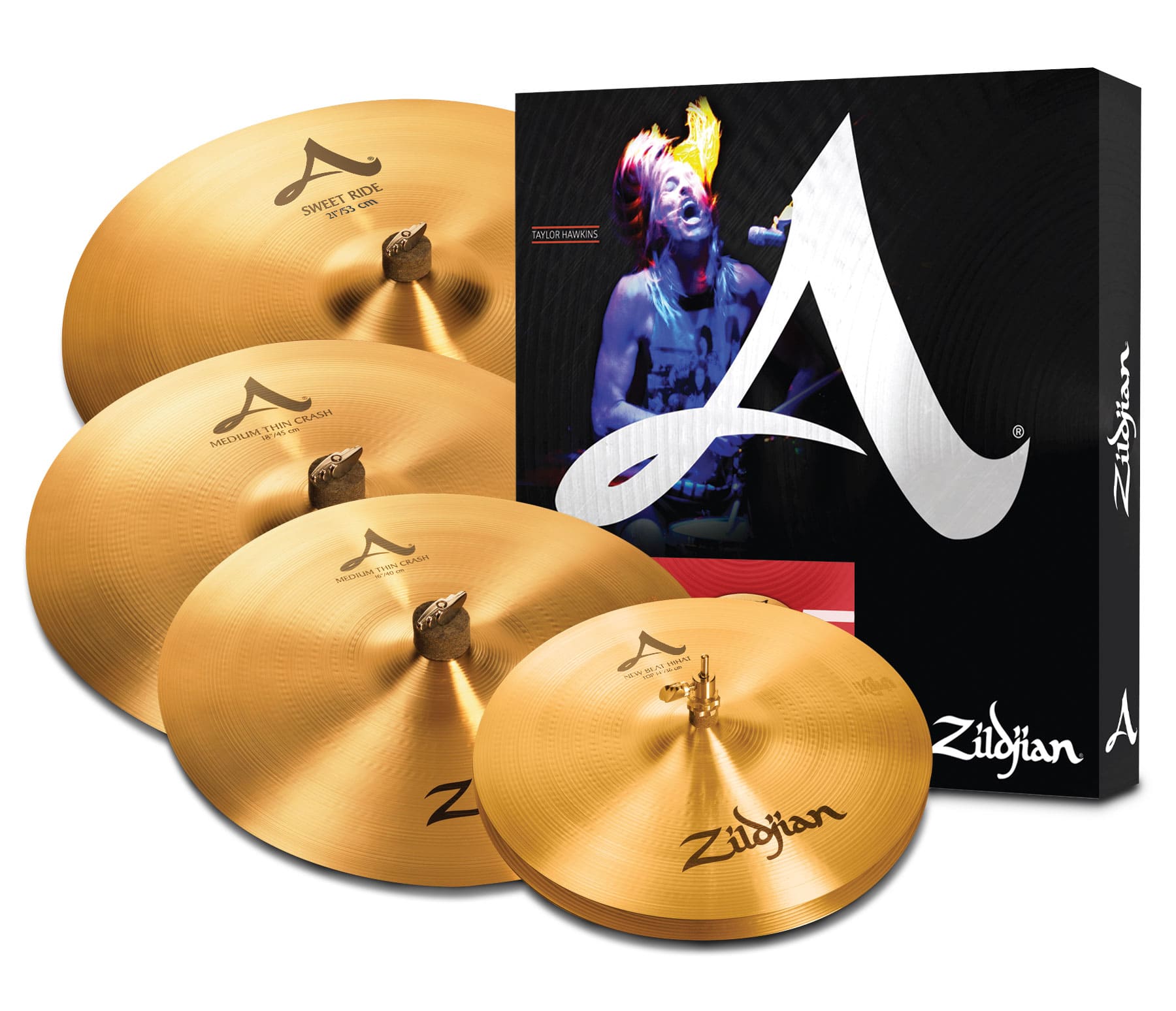 Zildjian A391 Sweet Ride Cymbal Set