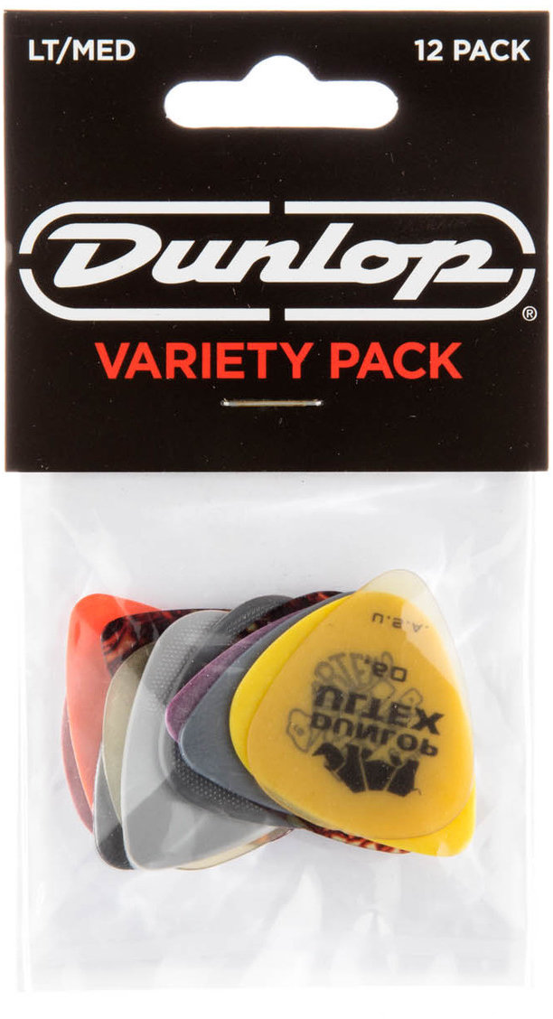 Dunlop PVP 101 Variety Picks LT/MED 12er Pack