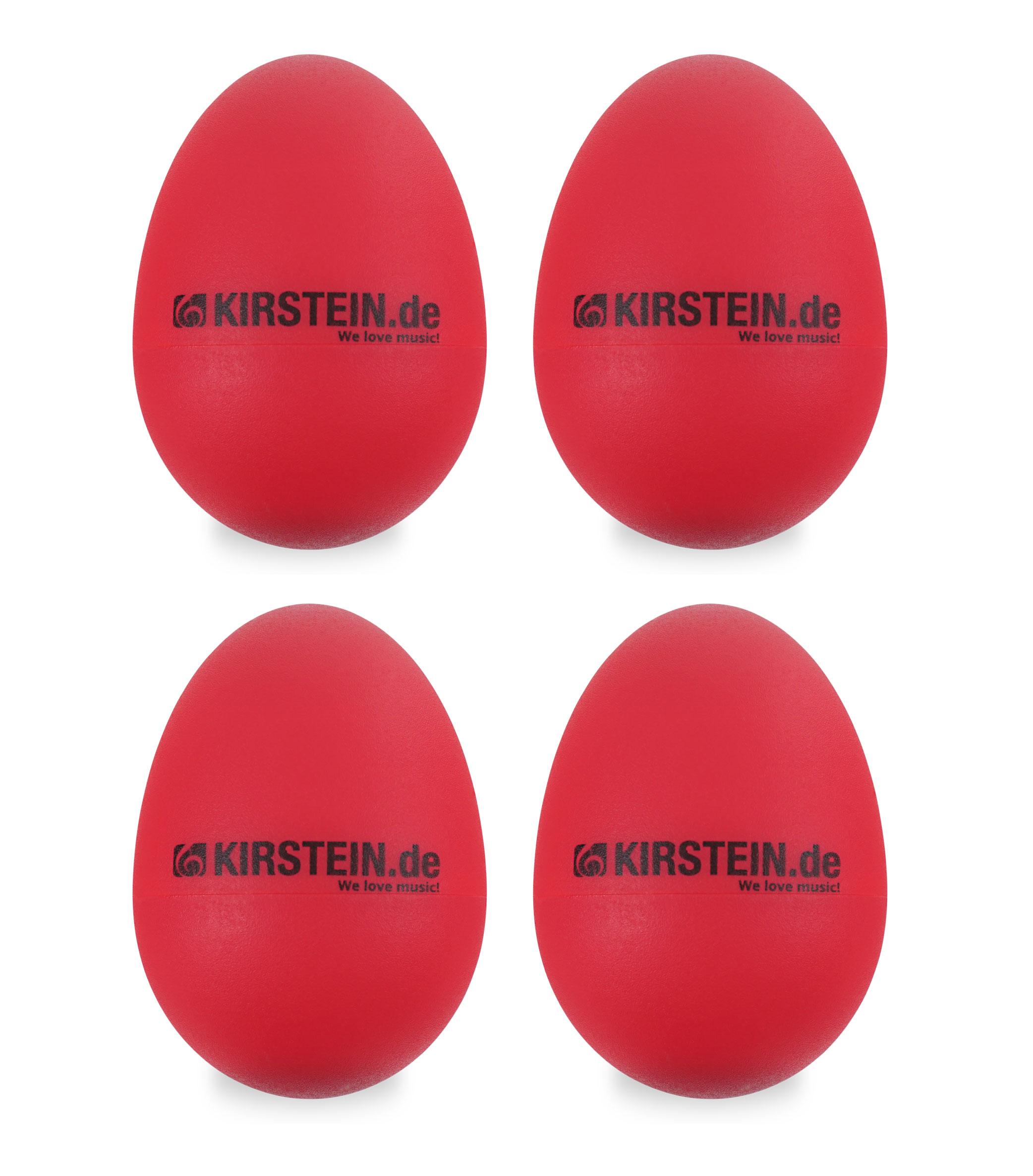 4x Kirstein ES-10R Egg Shaker rot Light Set