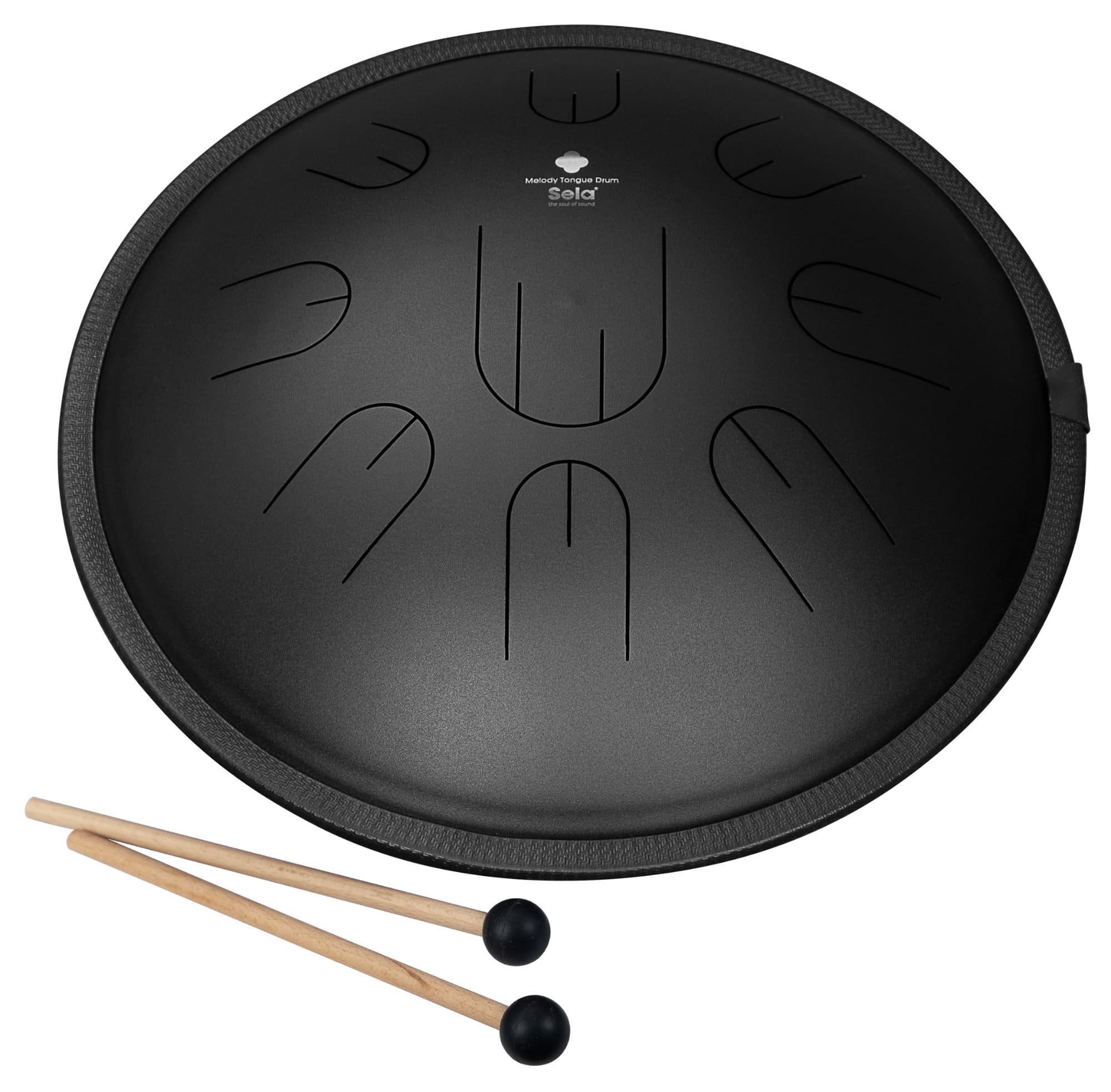 Sela SE 380 Melody Tongue Drum 14" D Kurd Black  - B-Ware (Zustand: gut)