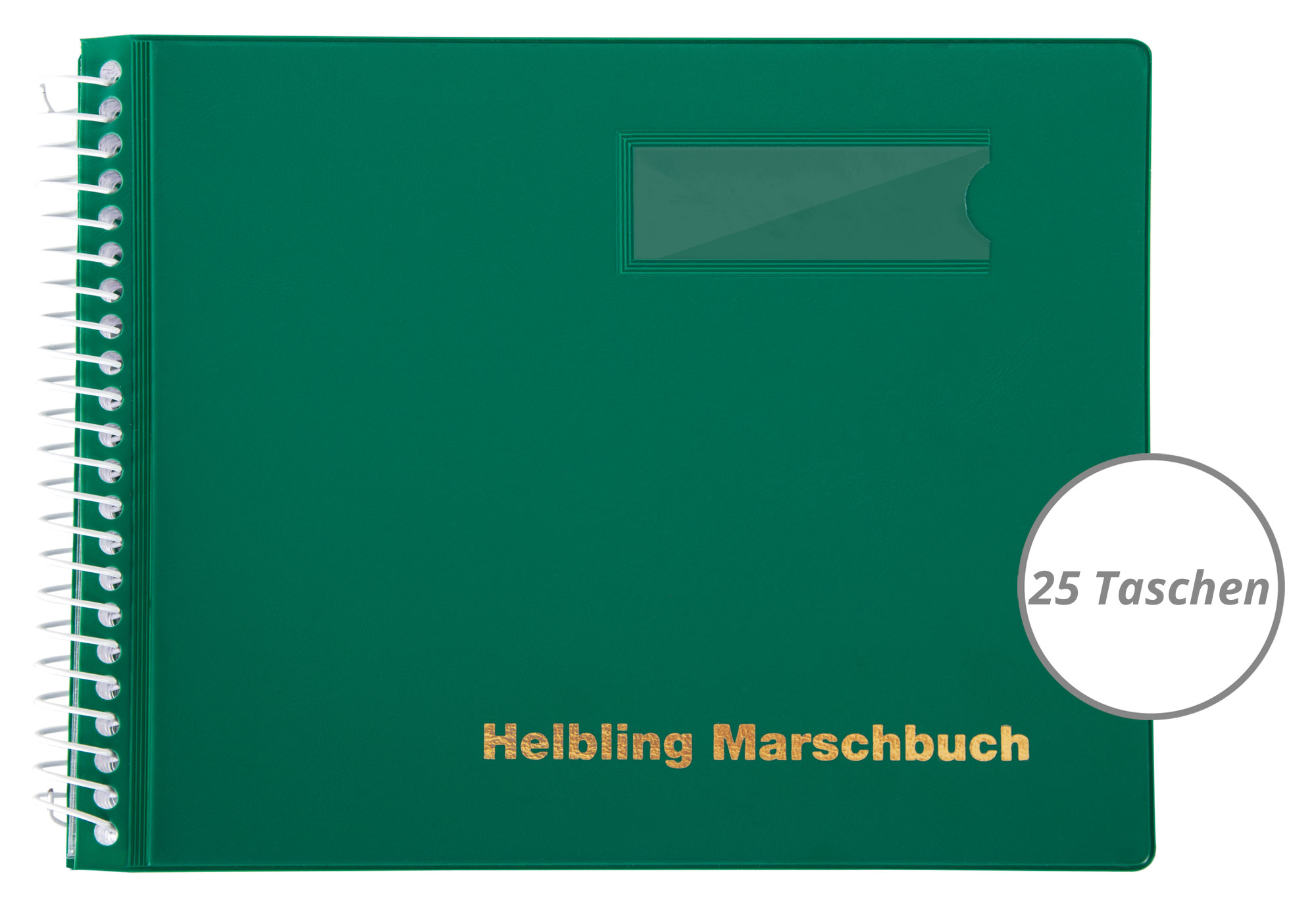 Helbling BMG25 Marschbuch grün 25 Taschen