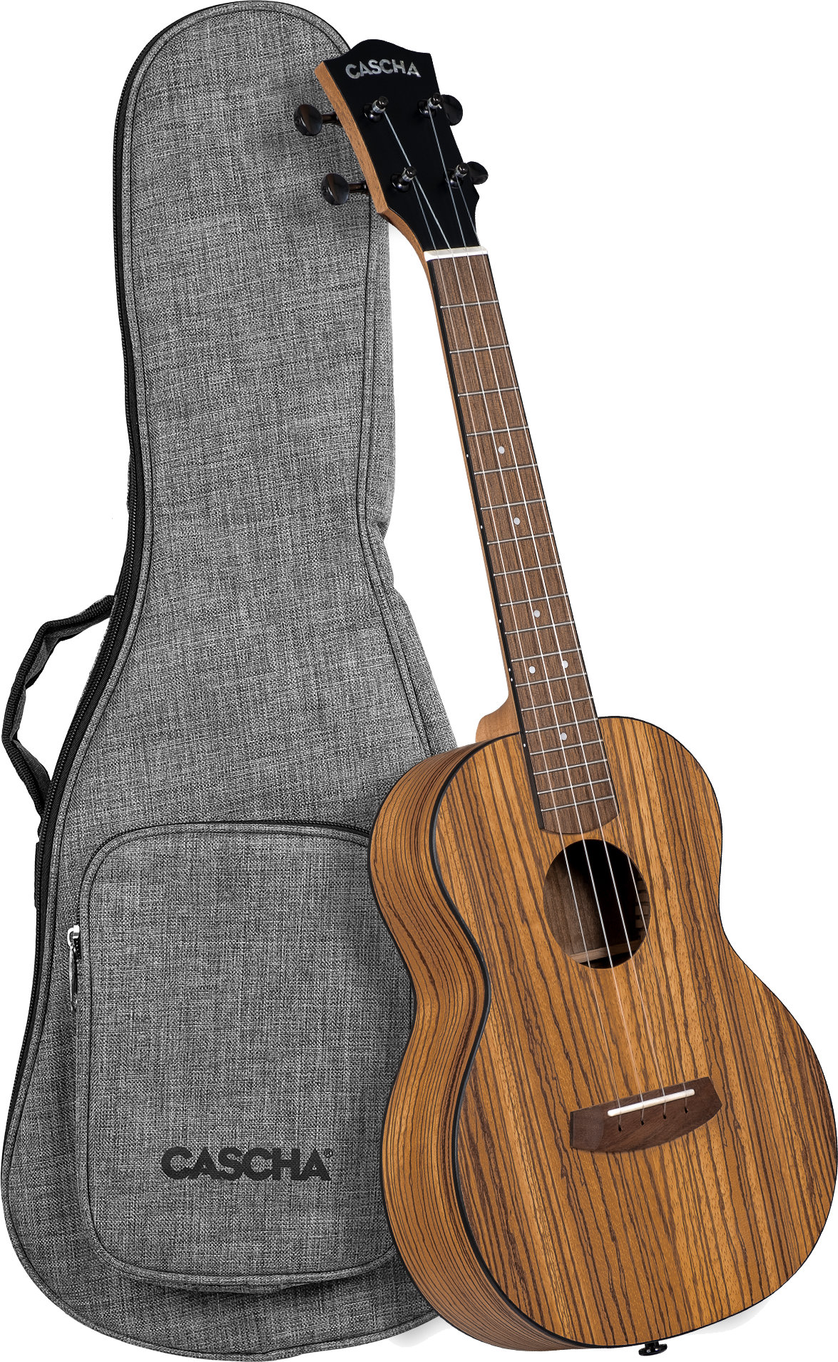 Cascha Tenor Ukulele Zebra Wood