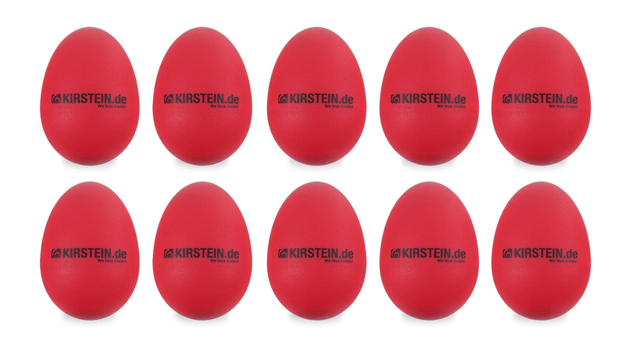 10x Kirstein ES-10R Egg Shaker rot Light Set