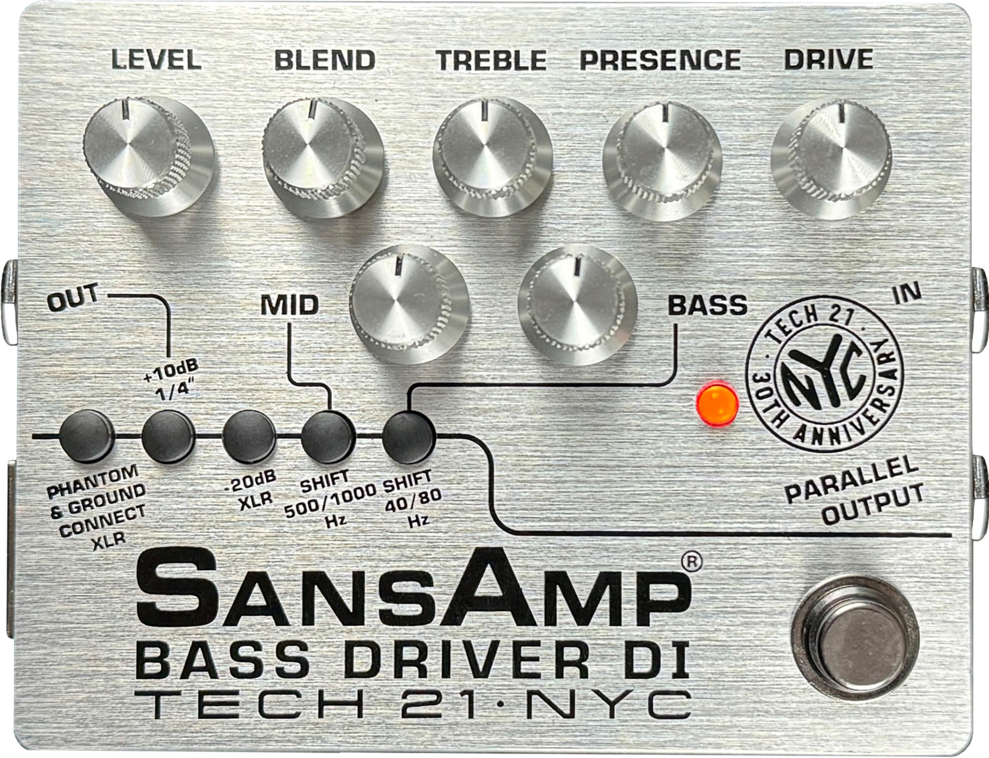 Tech 21 SansAmp Bass Driver DI 30th Anniversary Edition