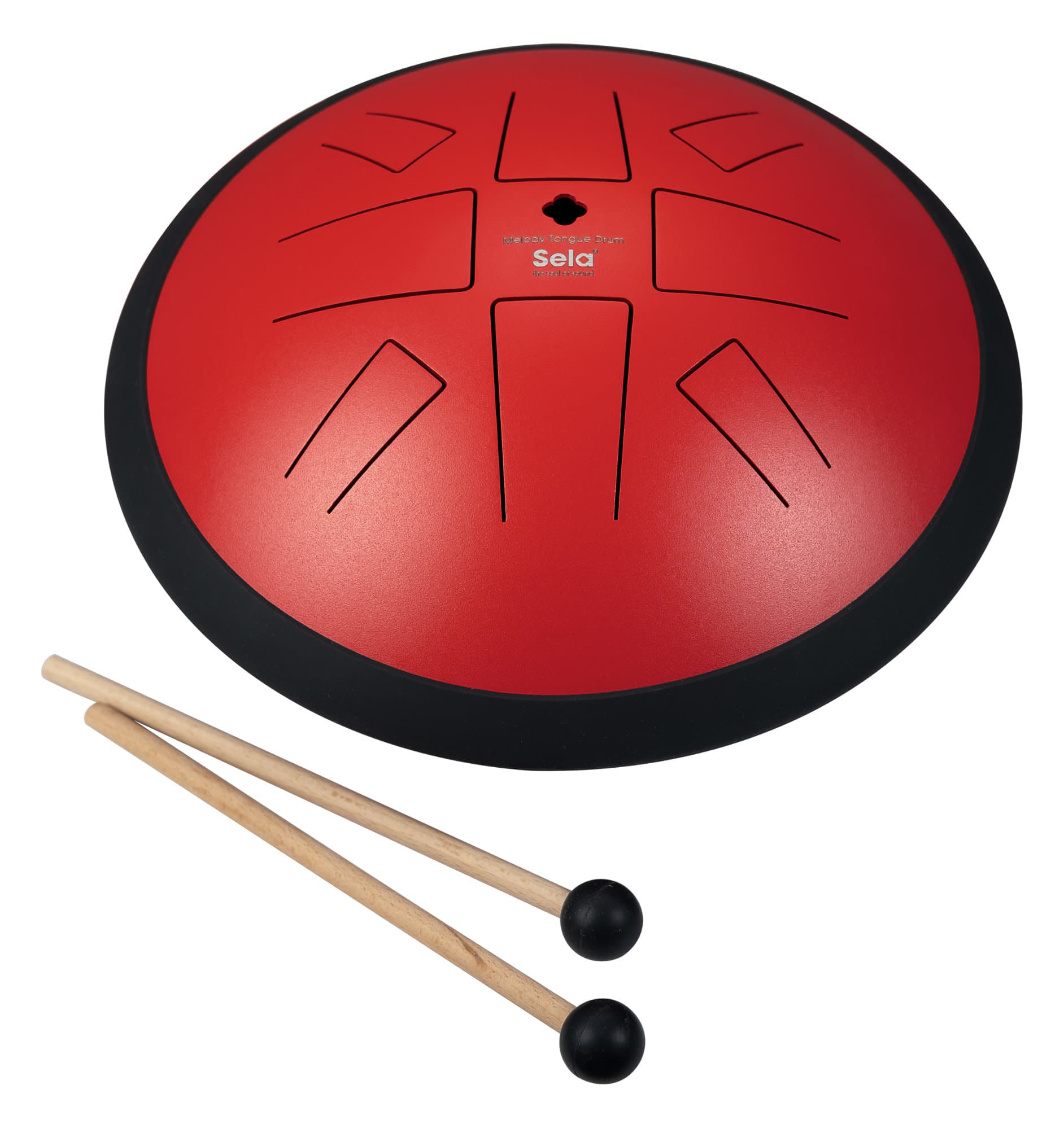 Sela Melody Tongue Drum 10" C Pygmy Red