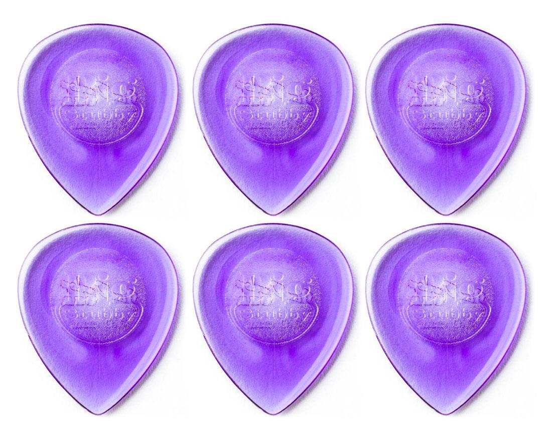 Dunlop Big Stubby Picks 2,0 mm 6er Player's Pack