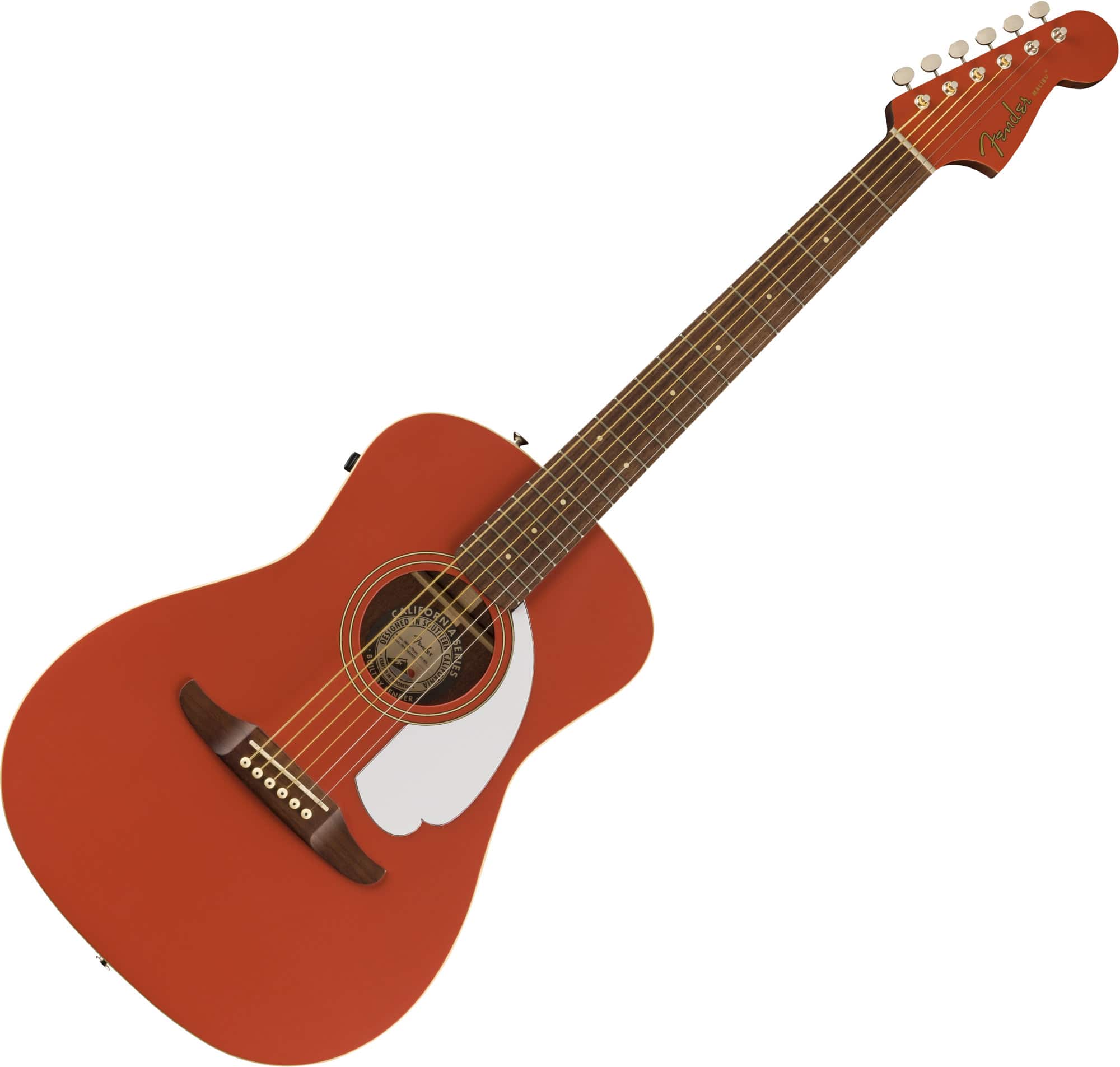 Fender Malibu Player Fiesta Red  - 1A Showroom Modell (Zustand: wie neu, in OVP)