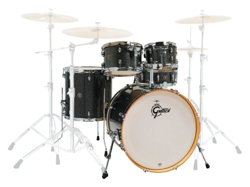 Gretsch CM1-E825-BS Catalina Maple Shellset Black Stardust  - 1A Showroom Modell (Zustand: wie neu, in OVP)