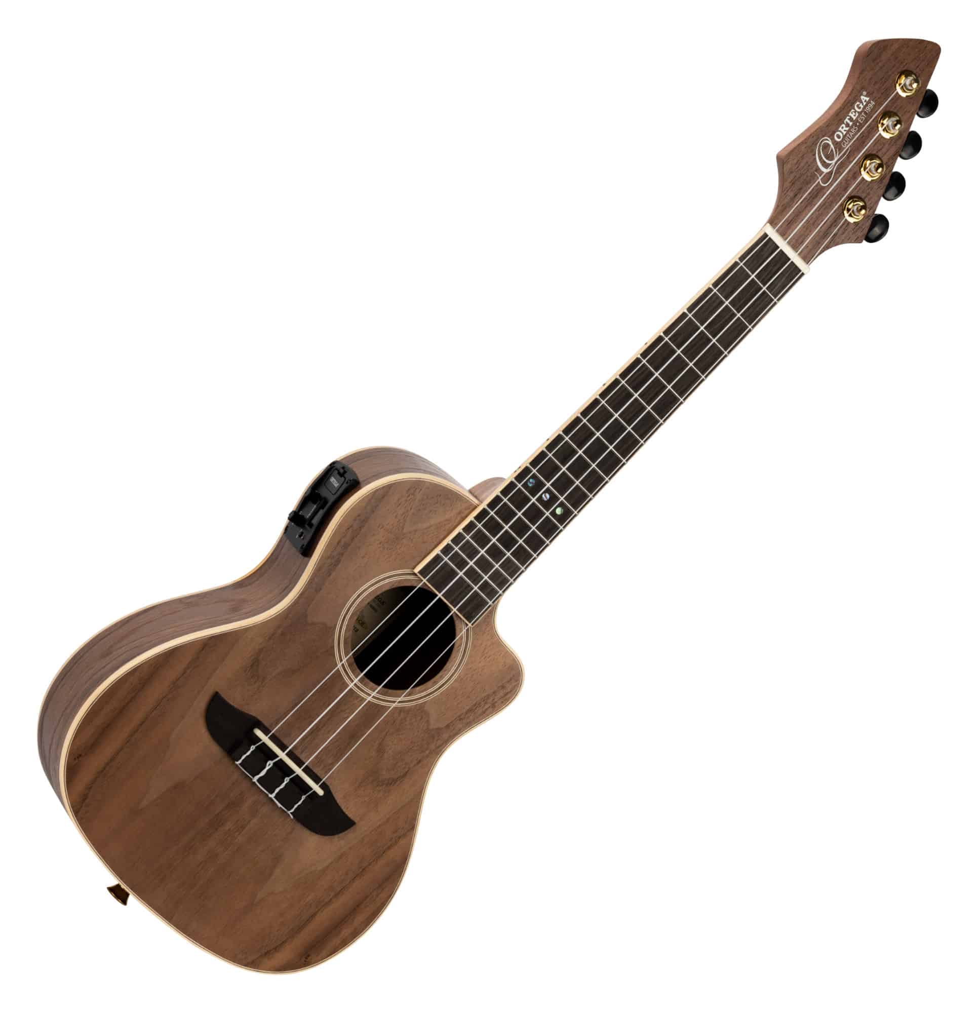 Ortega RUWN-CE Konzert Ukulele Natural Walnut  - Retoure (Zustand: sehr gut)