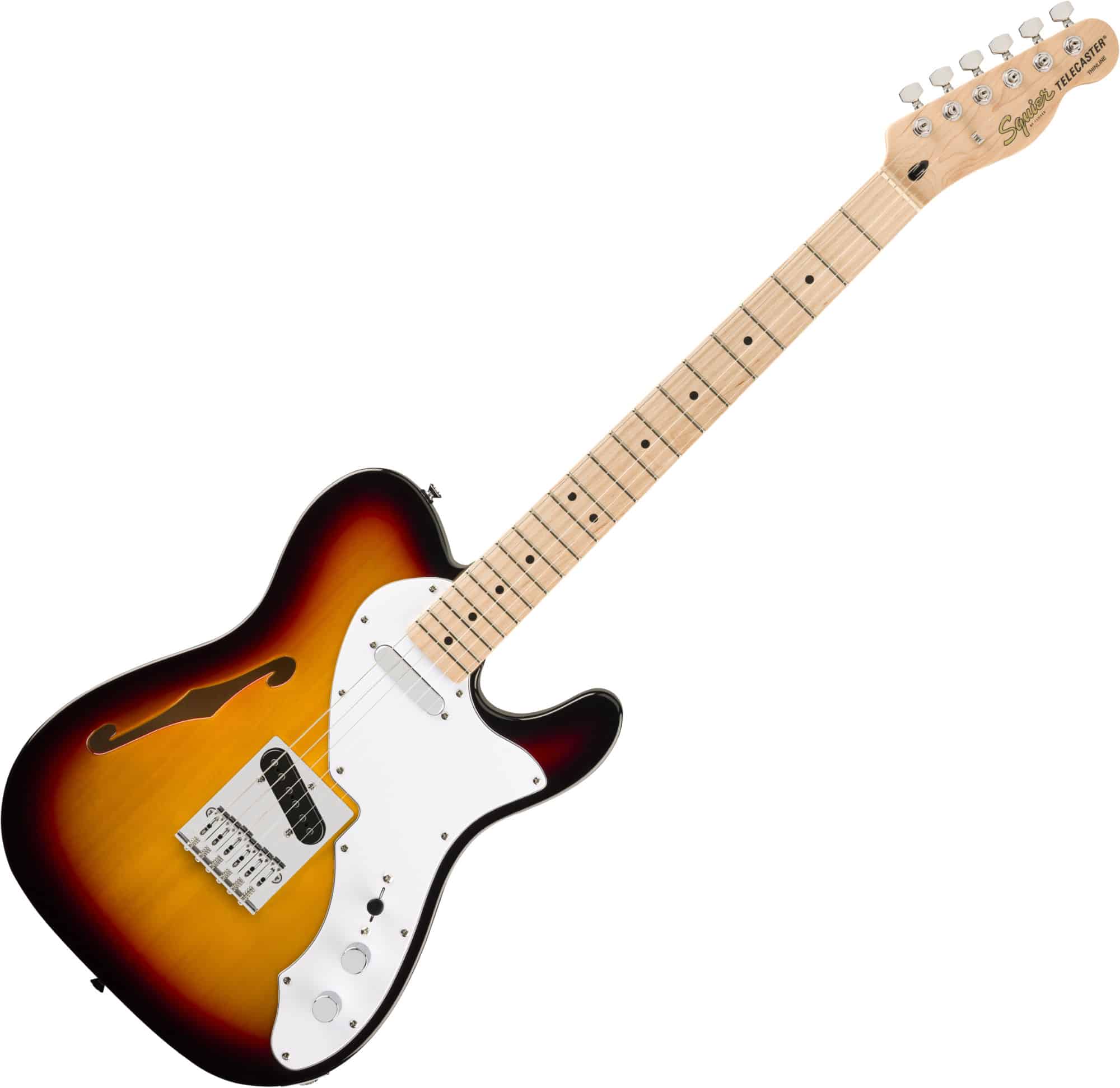 Squier Affinity Series Telecaster Thinline 3-Color Sunburst