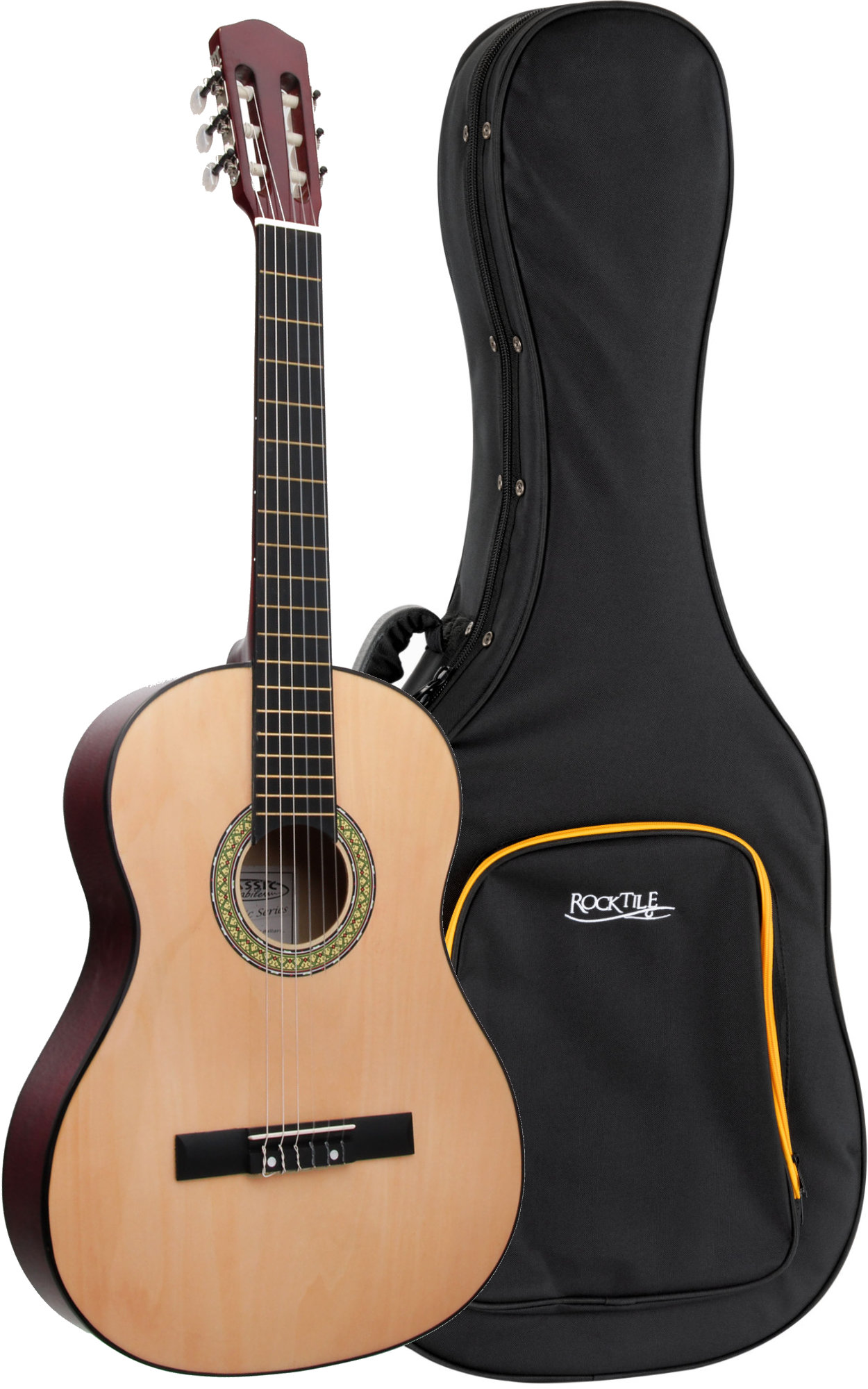 Classic Cantabile AS-851 Klassikgitarre 4/4 Softcase Set