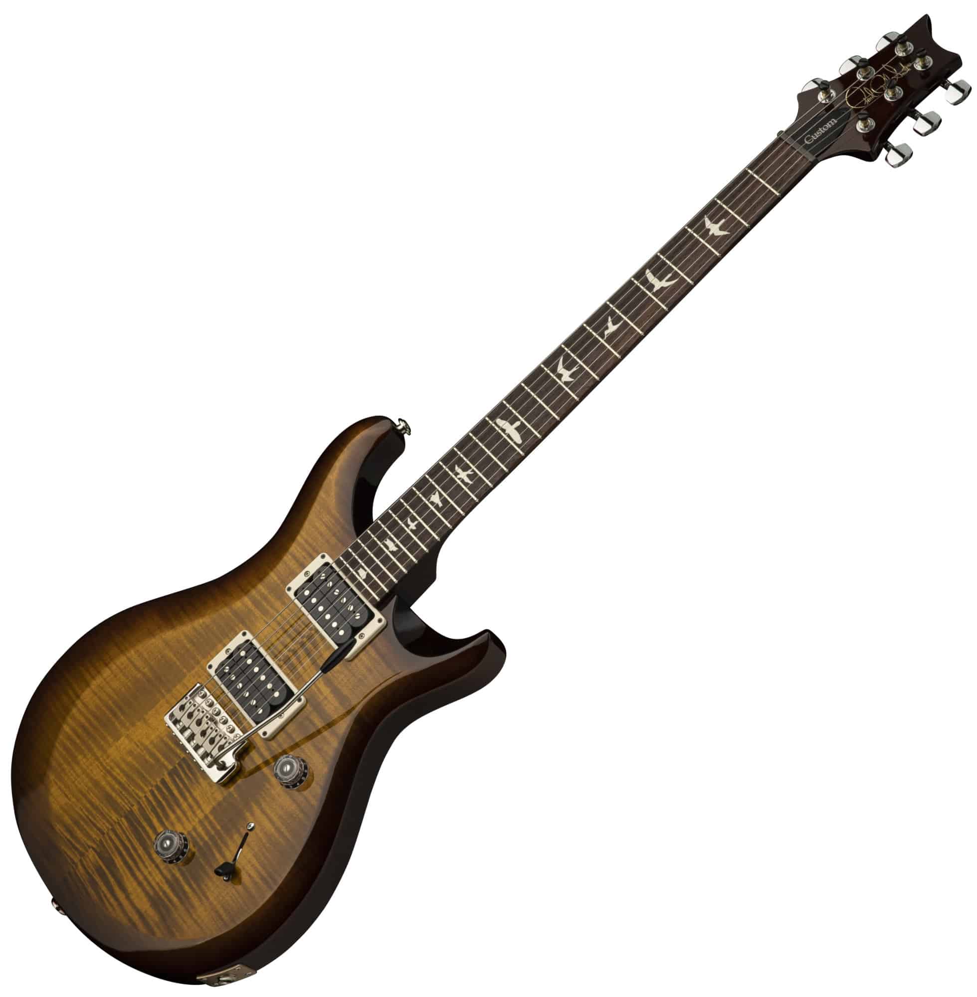 PRS S2 Custom 24 Black Amber