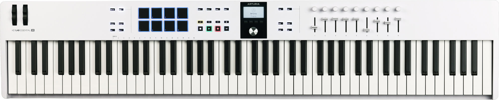 Arturia KeyLab Essential 88 MK3 Weiß  - Retoure (Zustand: sehr gut)