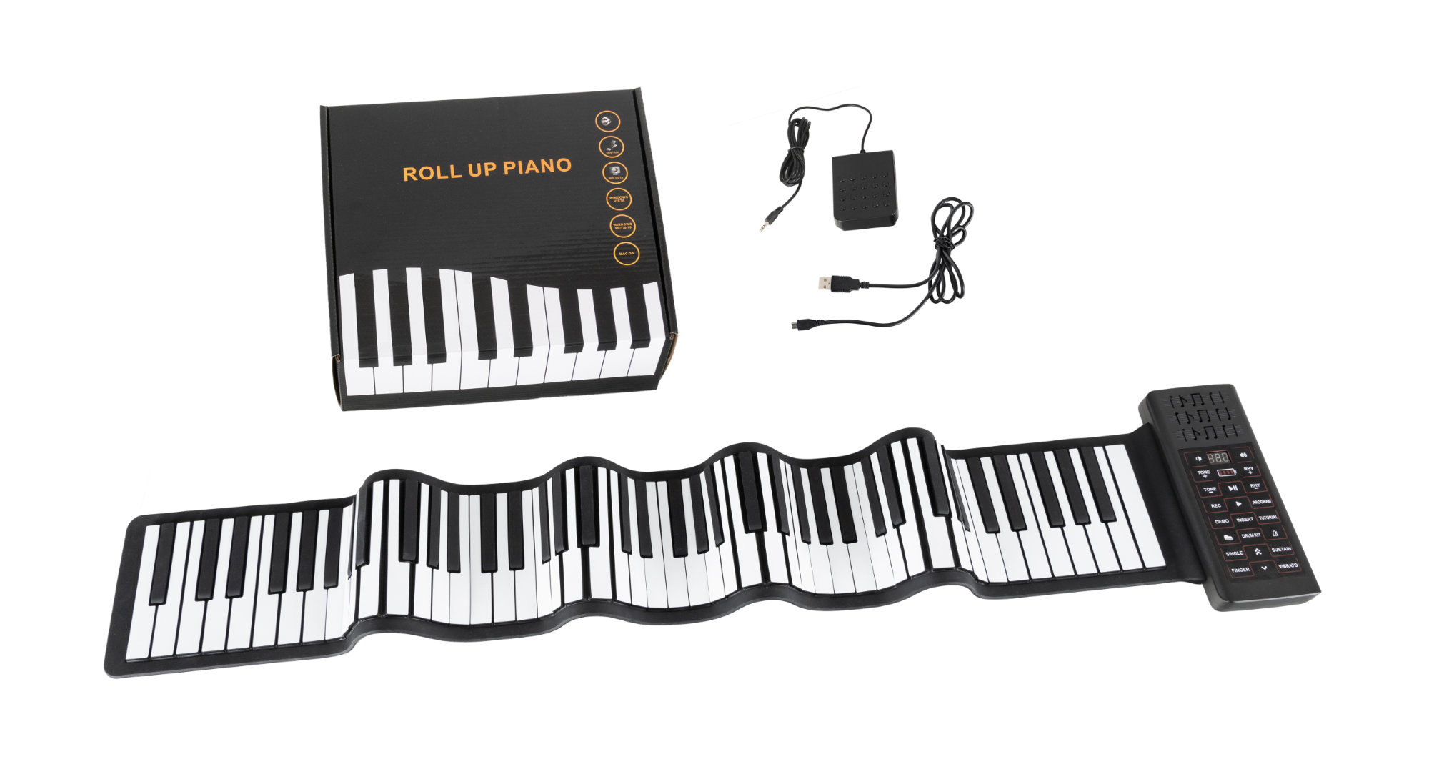 McGrey RA-88 Rollpiano mit Akku  - Retoure (Zustand: sehr gut)