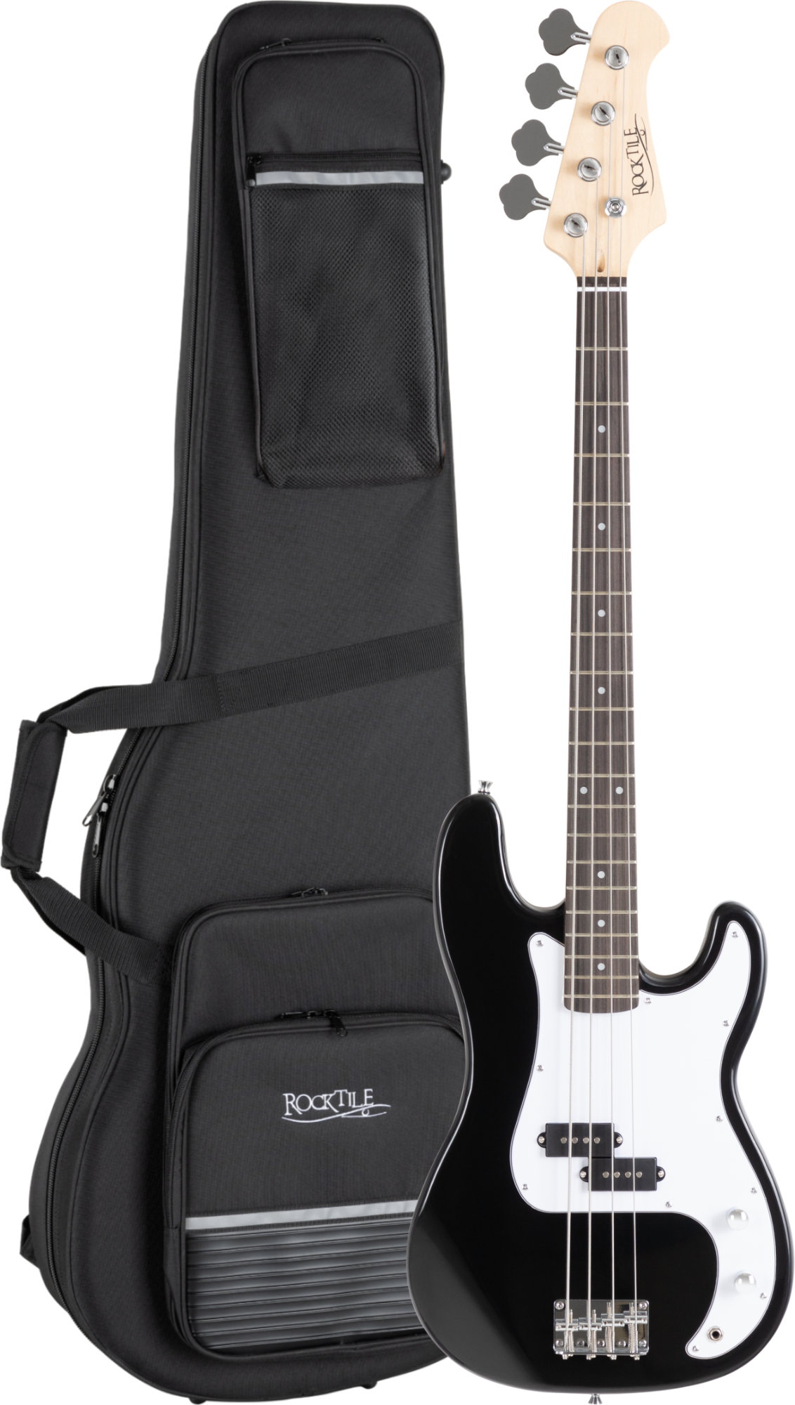 Rocktile Puncher E-Bass Black Set inkl. Leichtkoffer