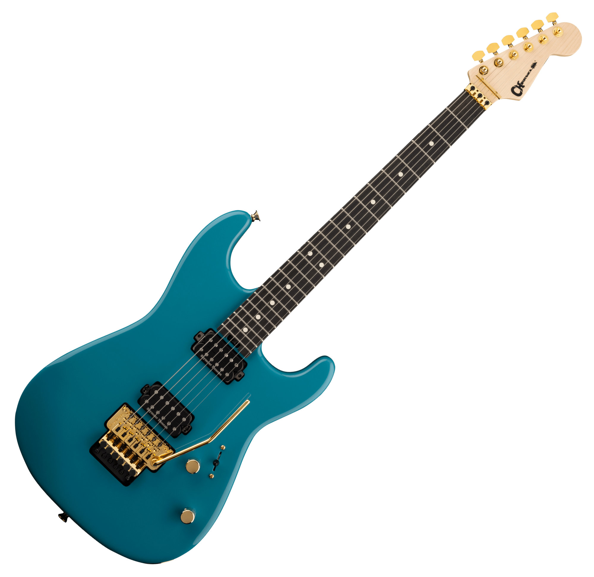 Charvel Pro-Mod San Dimas Style 1 HH FR E Miami Blue  - Retoure (Zustand: sehr gut)