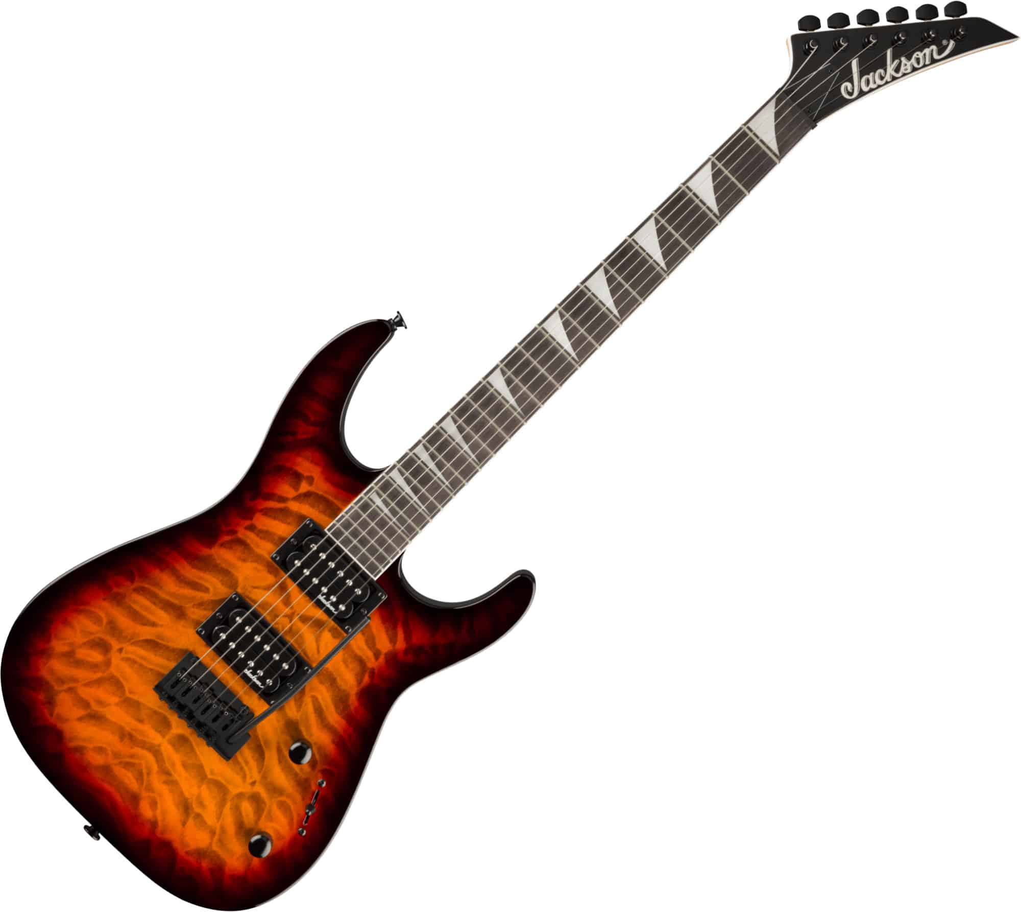 Jackson JS Series Dinky JS20 DKQ 2PT Transparent Tobacco Burst