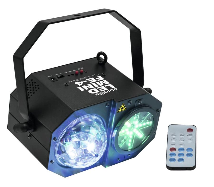 Eurolite LED Mini FE-4 Hybrid Laserflower  - Retoure (Zustand: gut)