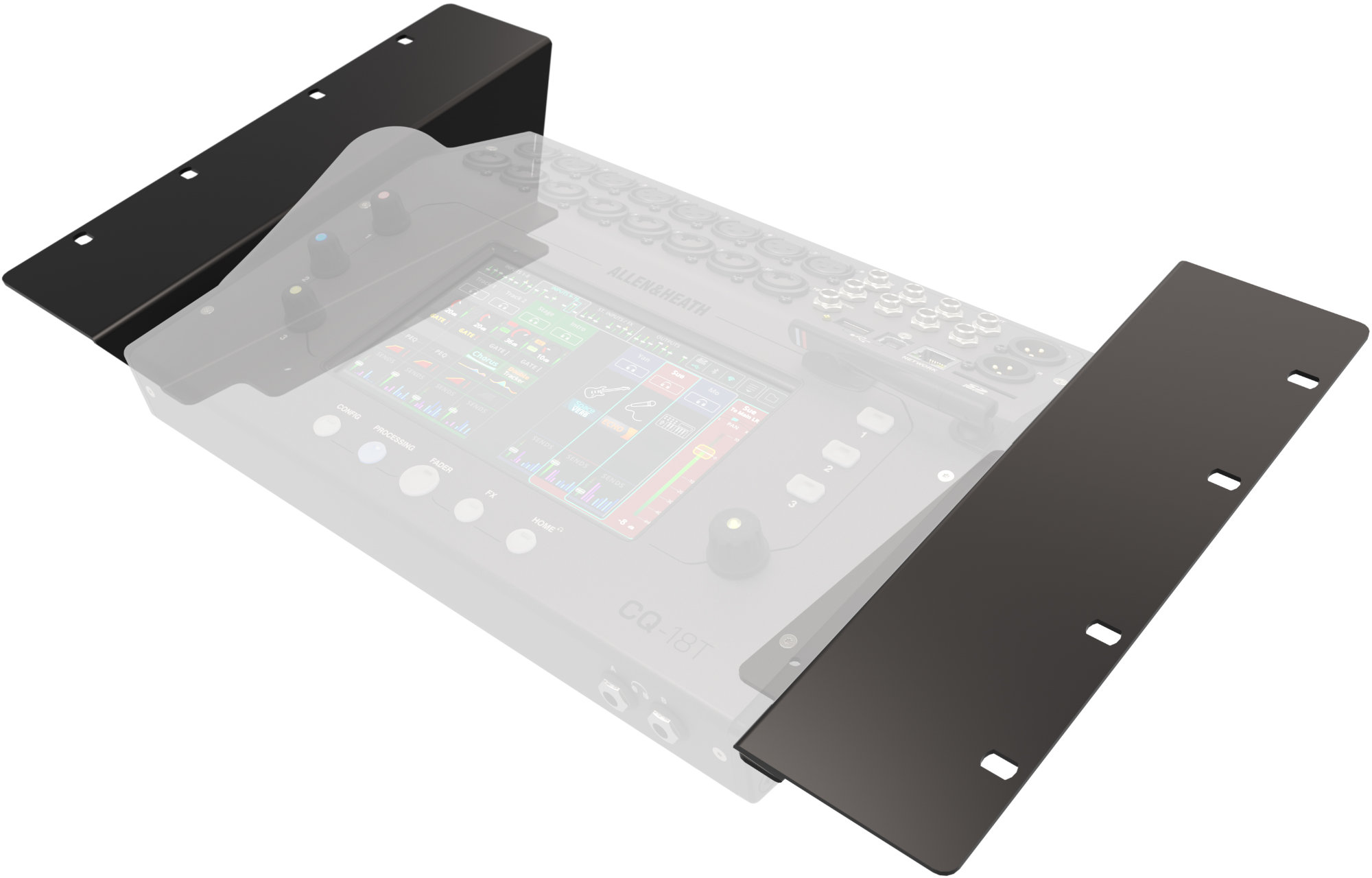 Allen & Heath Rackmount Kit für CQ-18T