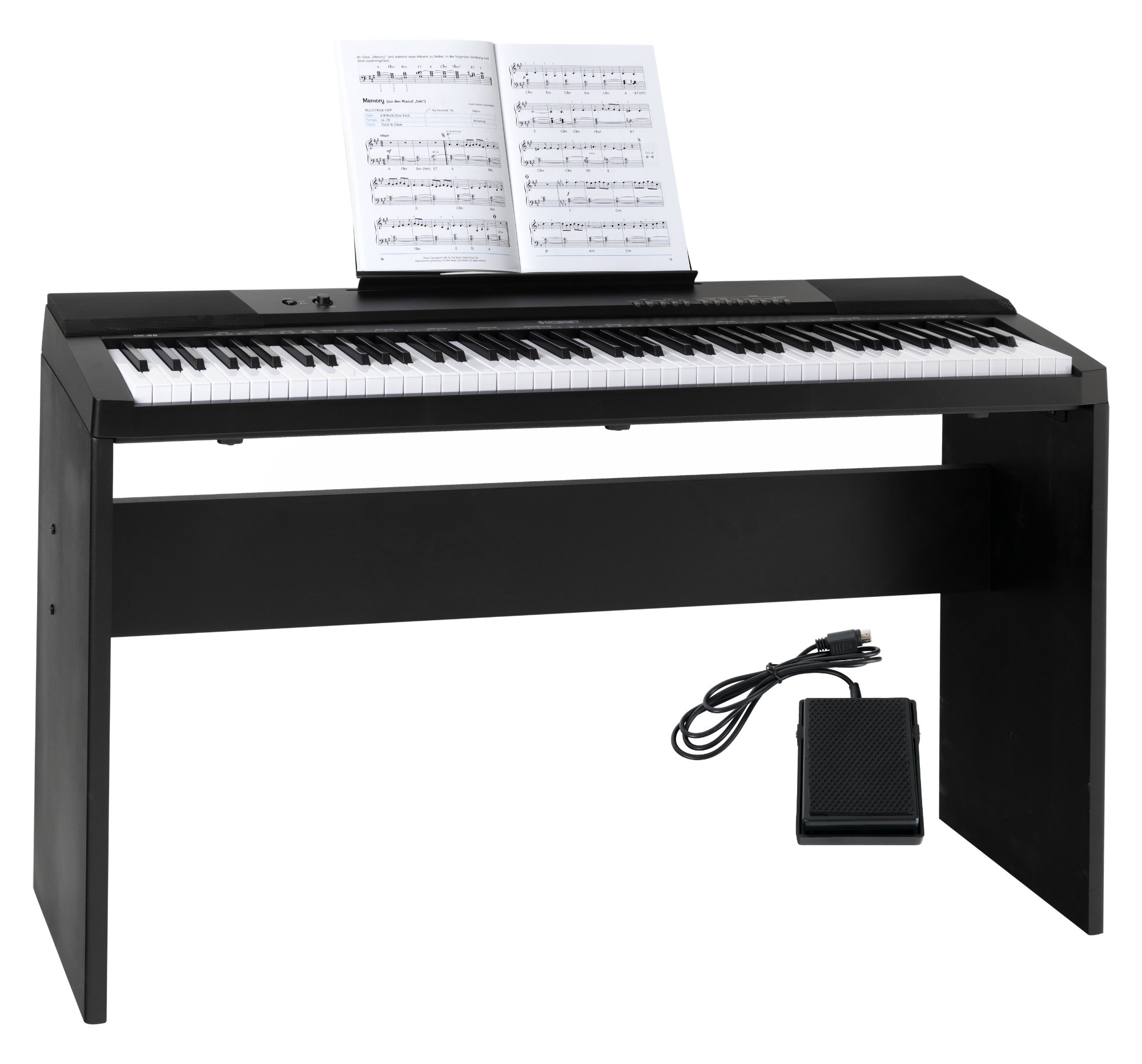 McGrey DK-88 Beginner-Keyboard in Stagepiano Optik  - Retoure (Zustand: gut)