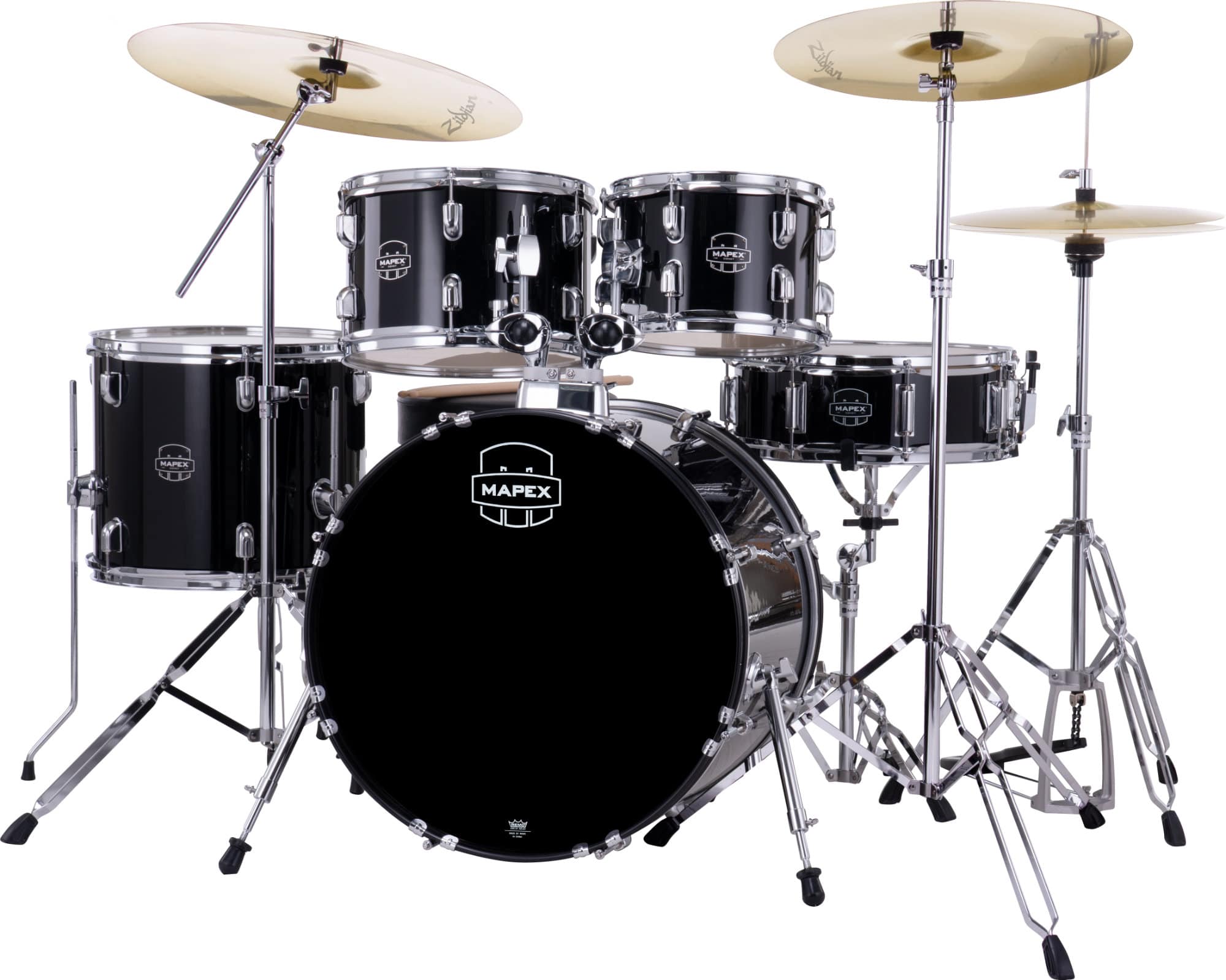 Mapex Comet Fusion Drum Kit Dark Black