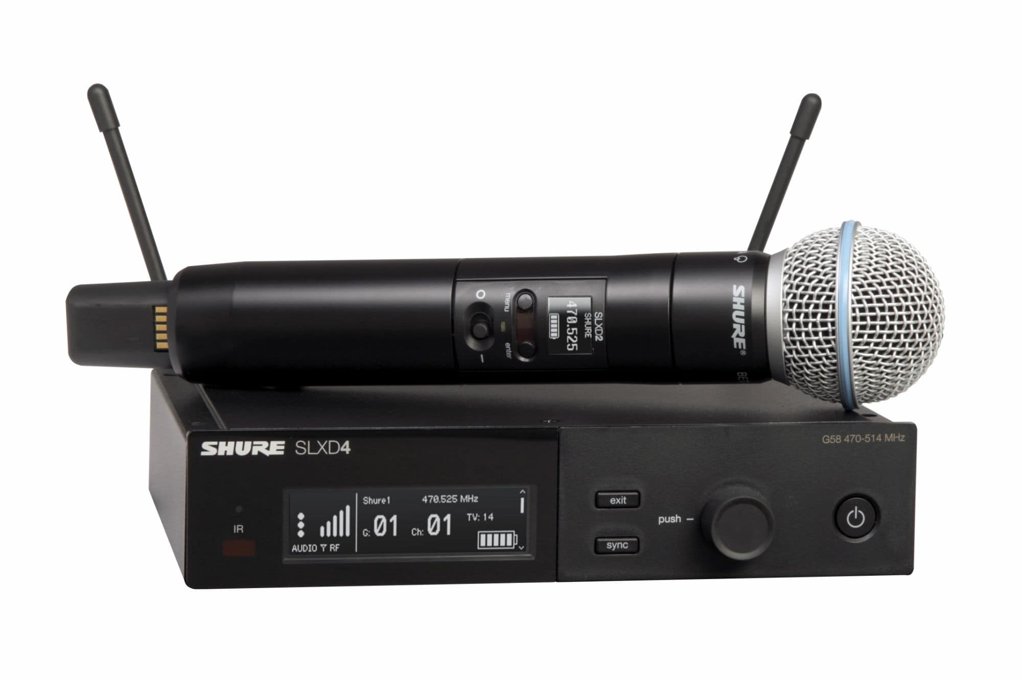 Shure SLXD24E/Beta58 S50 Handfunk Set