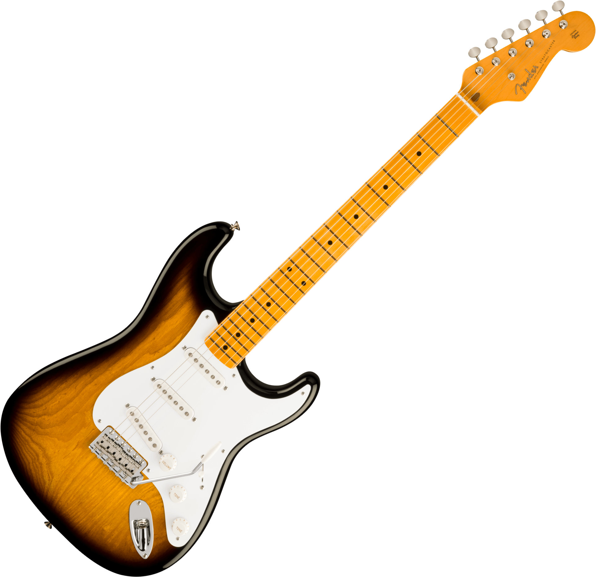 Fender 70th Anniversary American Vintage II 1954 Strat 2-Color Sunburst  - Retoure (Zustand: gut)