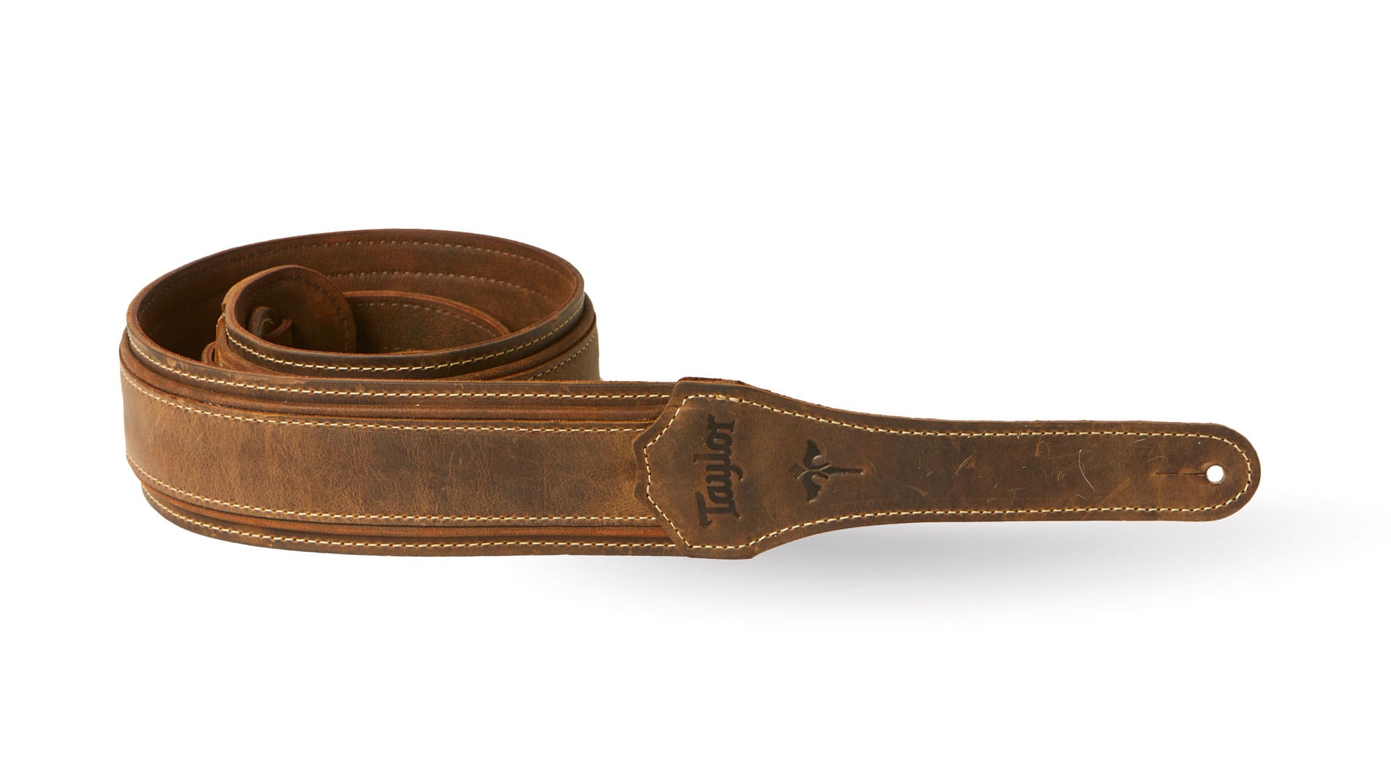 Taylor Wings Strap 2,5" Leather Dark Brown