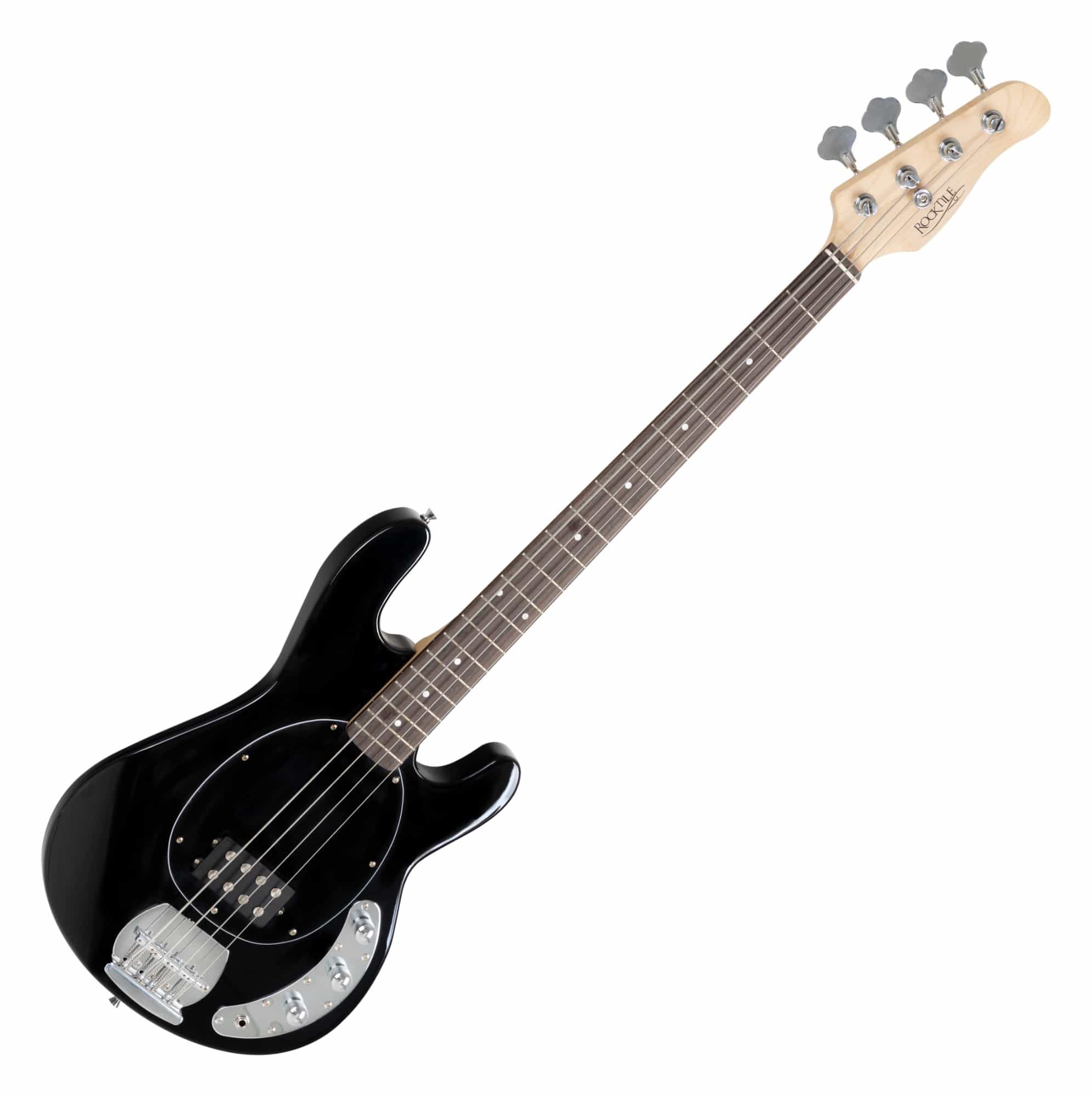 Rocktile MB-4 BK E-Bass Schwarz  - Retoure (Zustand: gut)