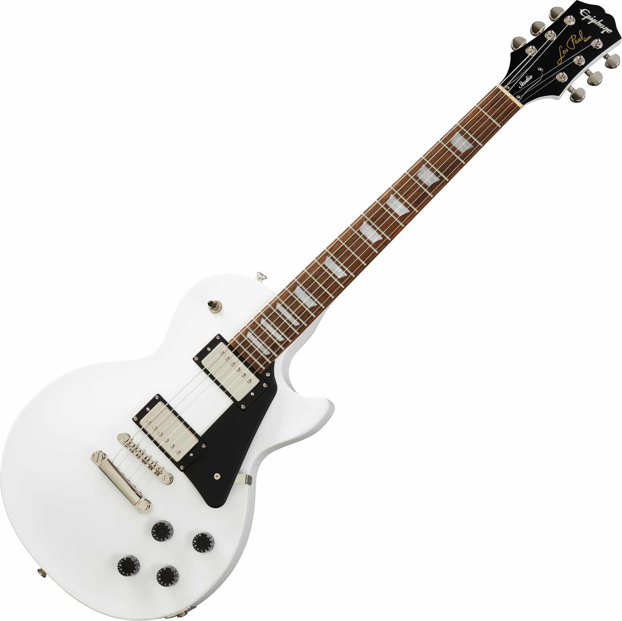 Epiphone Les Paul Studio Alpine White  - 1A Showroom Modell (Zustand: wie neu, in OVP)