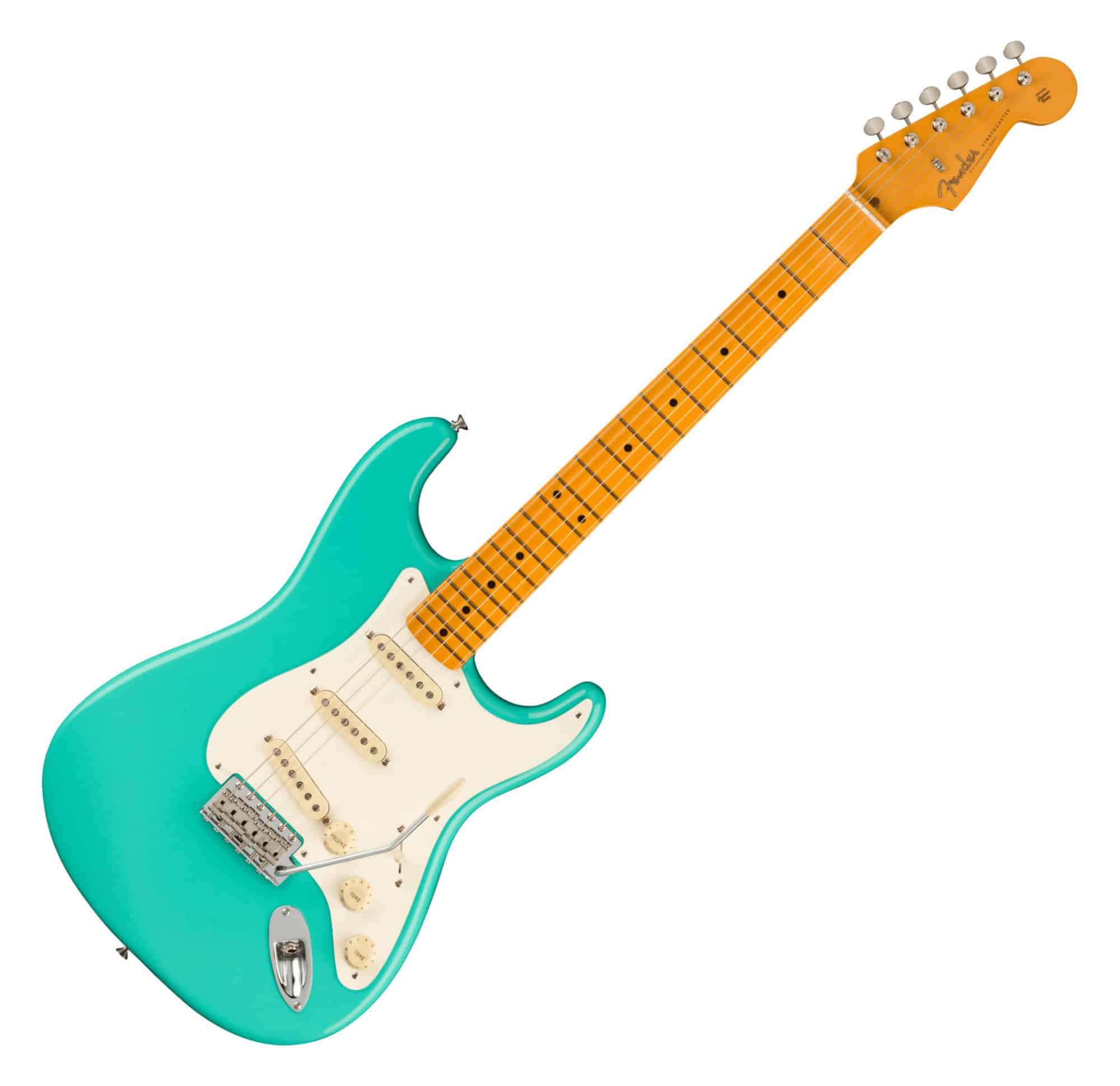 Fender American Vintage II 1957 Stratocaster Sea Foam Green  - 1A Showroom Modell (Zustand: wie neu, in OVP)