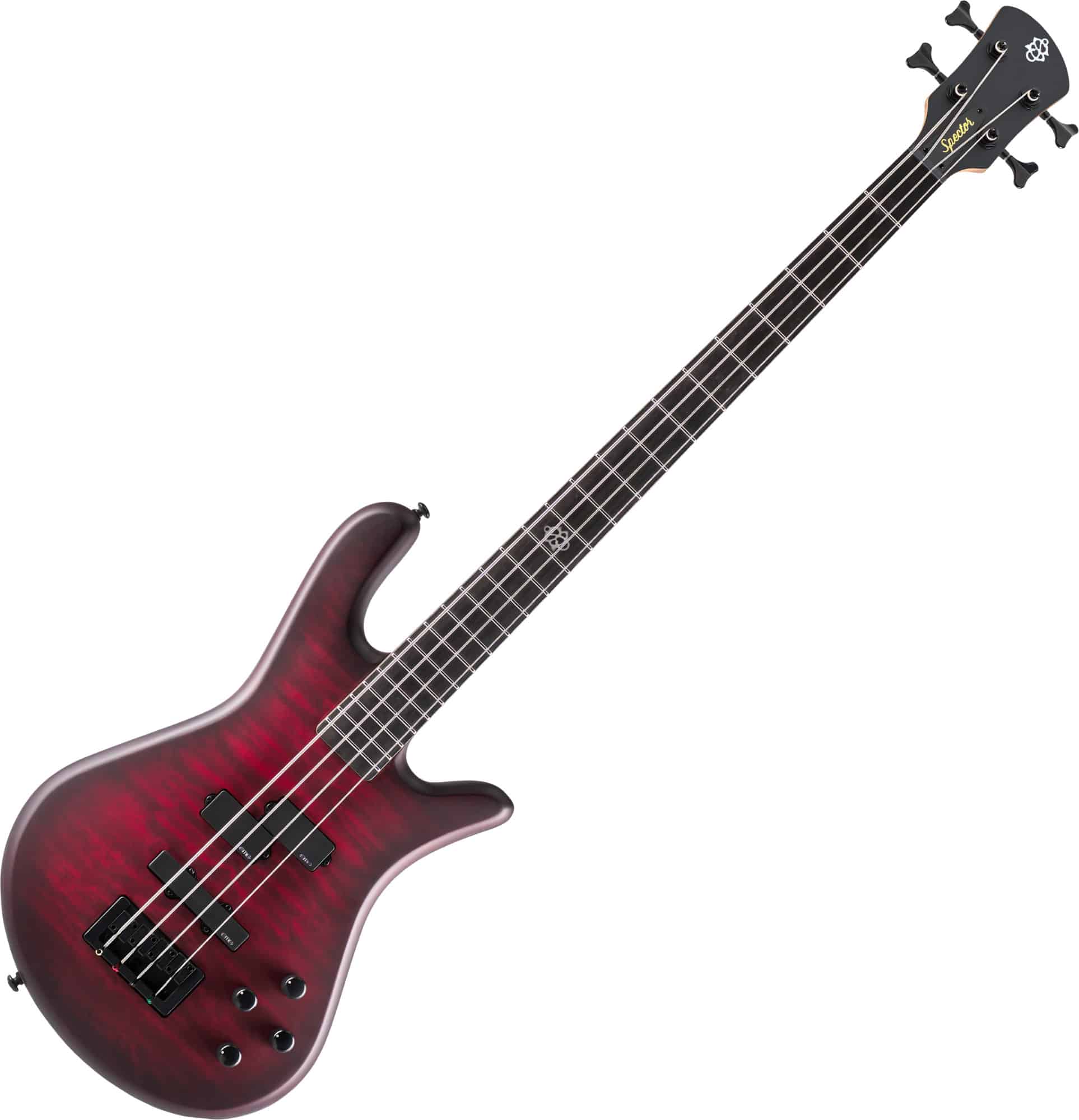 Spector NS Pulse II 4 E-Bass Black Cherry Matte