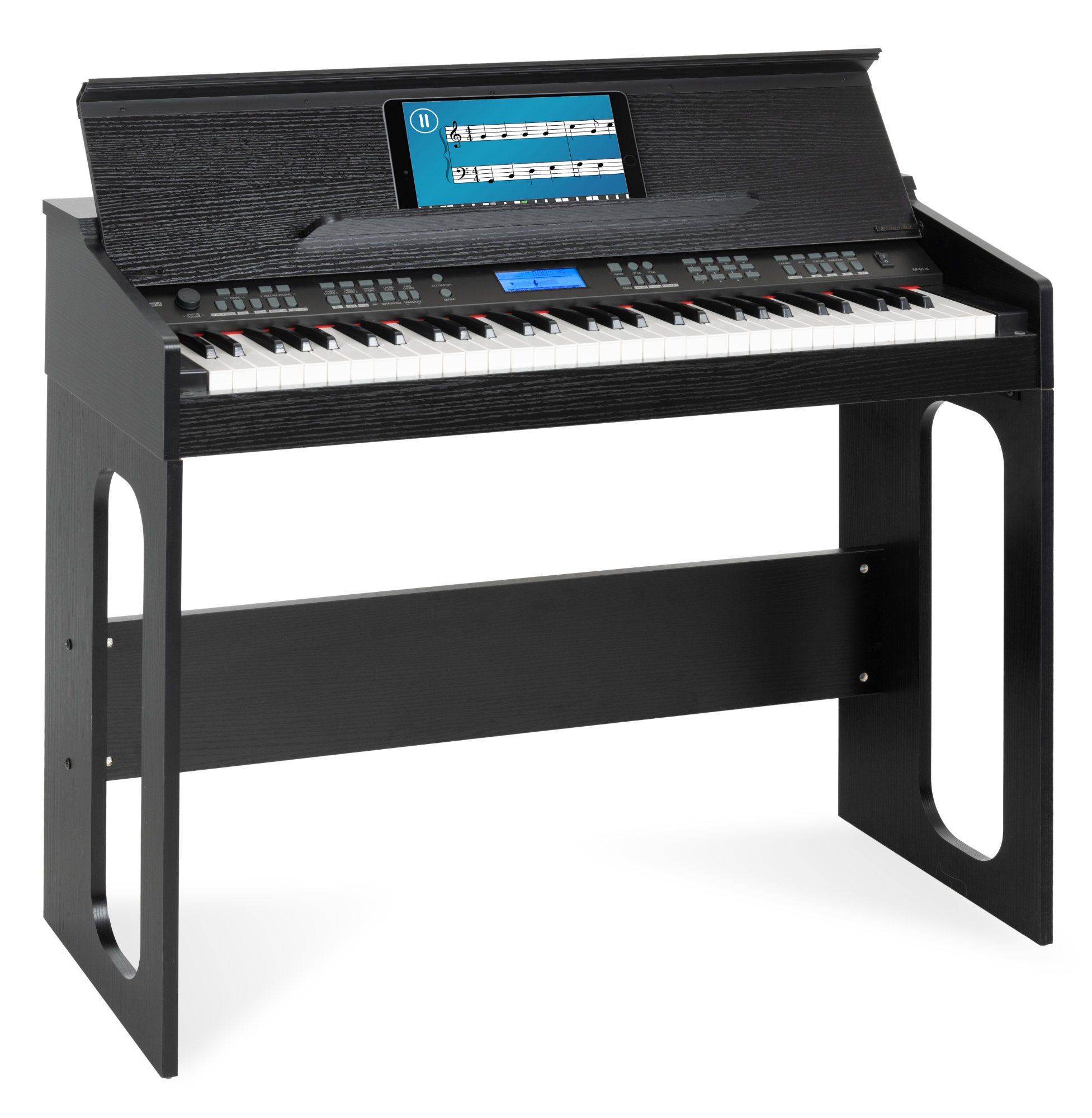 FunKey DP-61 III Keyboard mit 61 Tasten im Digitalpiano-Design Schwarz  - Retoure (Zustand: sehr gut)