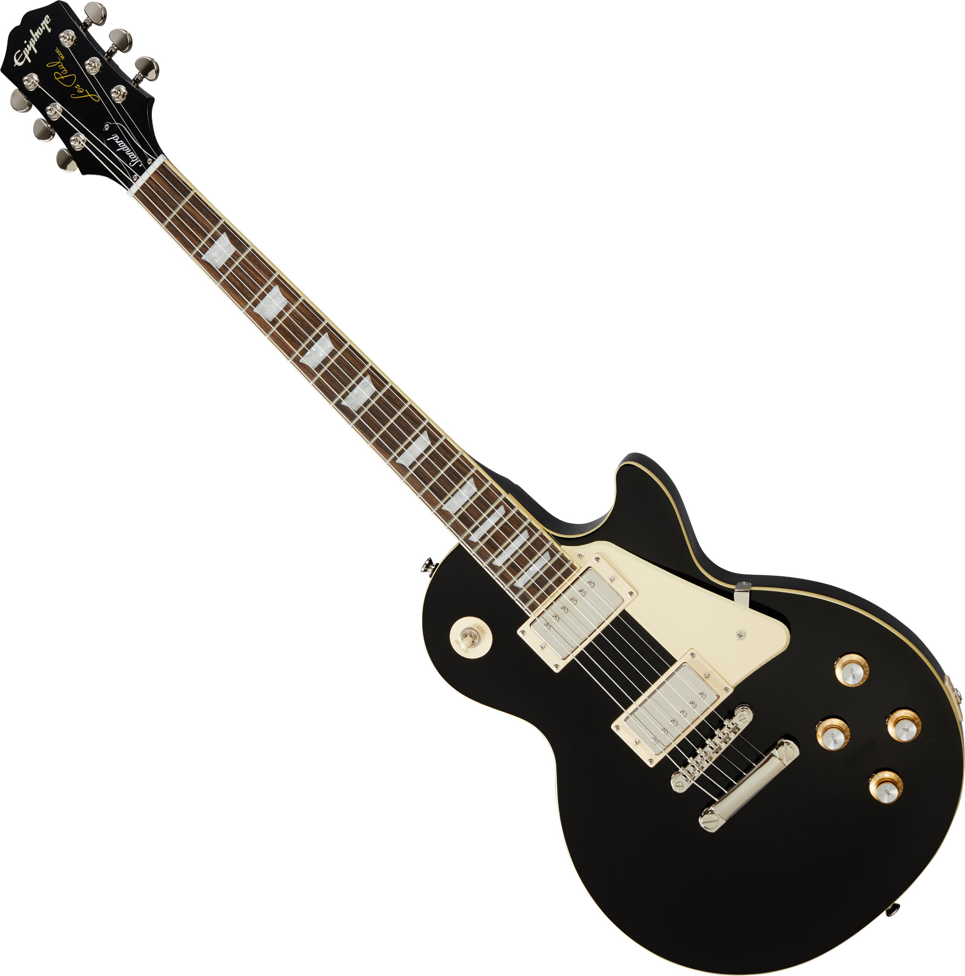 Epiphone Les Paul Standard Lefthand '60s Ebony  - 1A Showroom Modell (Zustand: wie neu, in OVP)