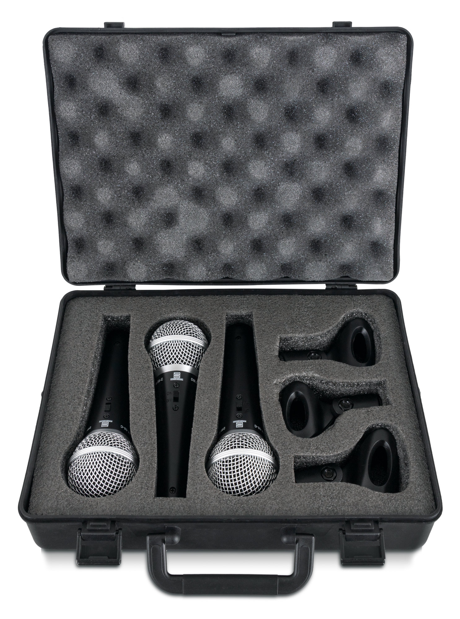 Pronomic DM-58-C Vocal Mikrofon 3er Set im Koffer  - Retoure (Zustand: sehr gut)