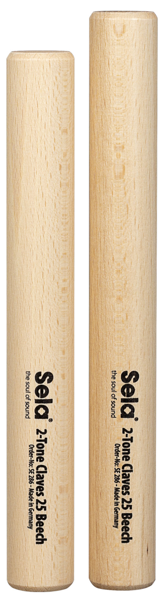 Sela SE 286 2-Tone Claves 25 Buche