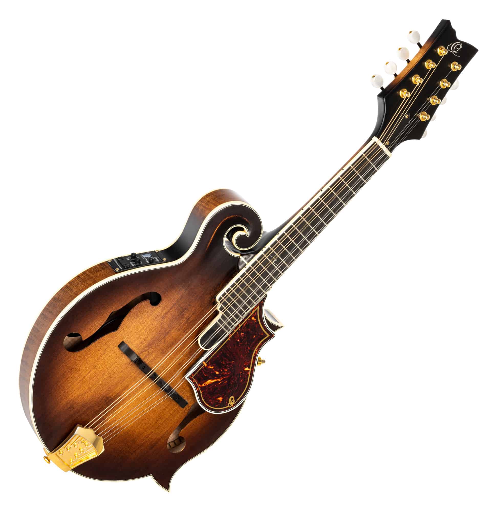 Ortega RMFE100AVO F-Style Mandoline Antique Violin Oil