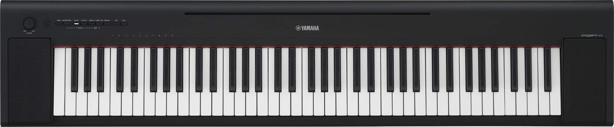 Yamaha Piaggero NP-35 Portable Piano Schwarz