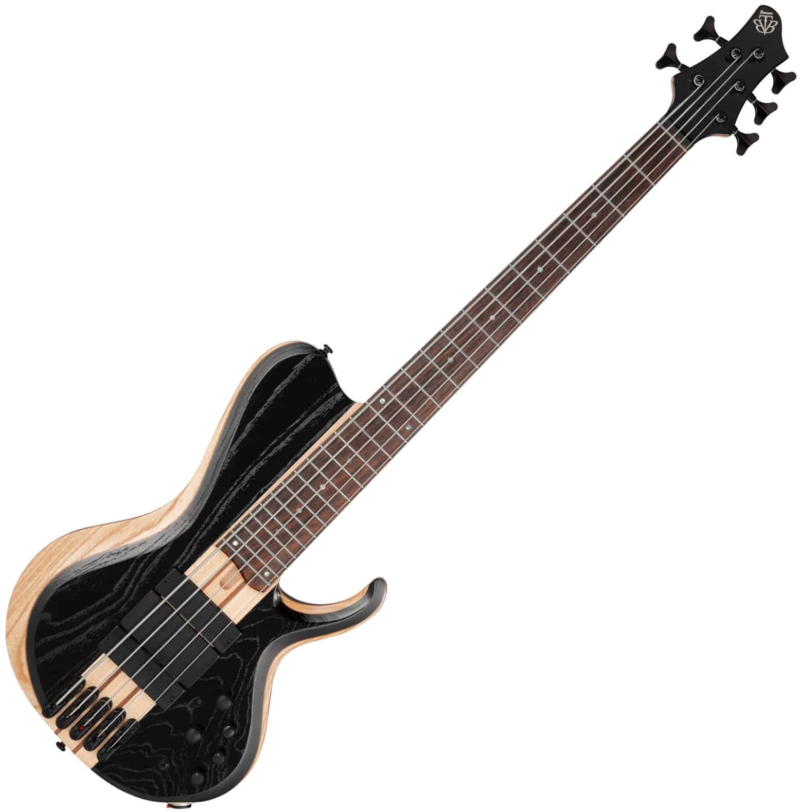 Ibanez BTB865SC-WKL E-Bass Weathered Black Low Gloss  - 1A Showroom Modell (Zustand: wie neu, in OVP)