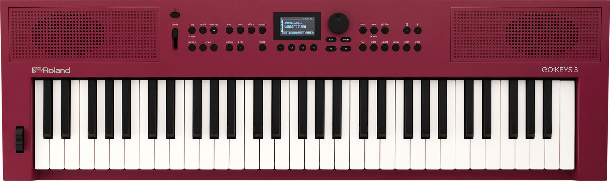 Roland GO:KEYS 3 Dark Red