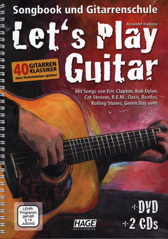 Let's play Guitar - Songbook & Gitarrenschule