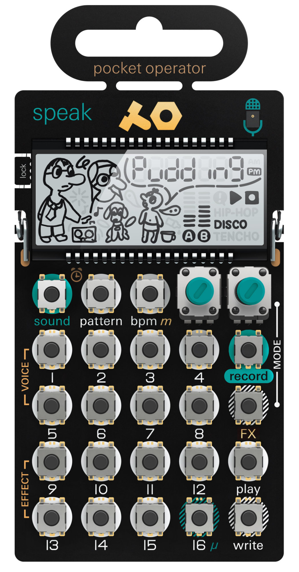 Teenage Engineering PO-35 speak Pocketoperator