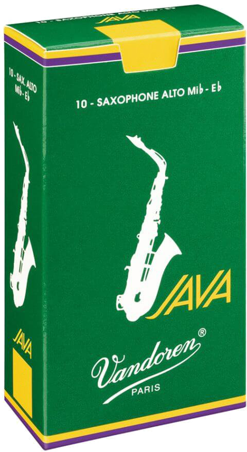 Vandoren Java Altsax Blätter (2,5) 10er Pack