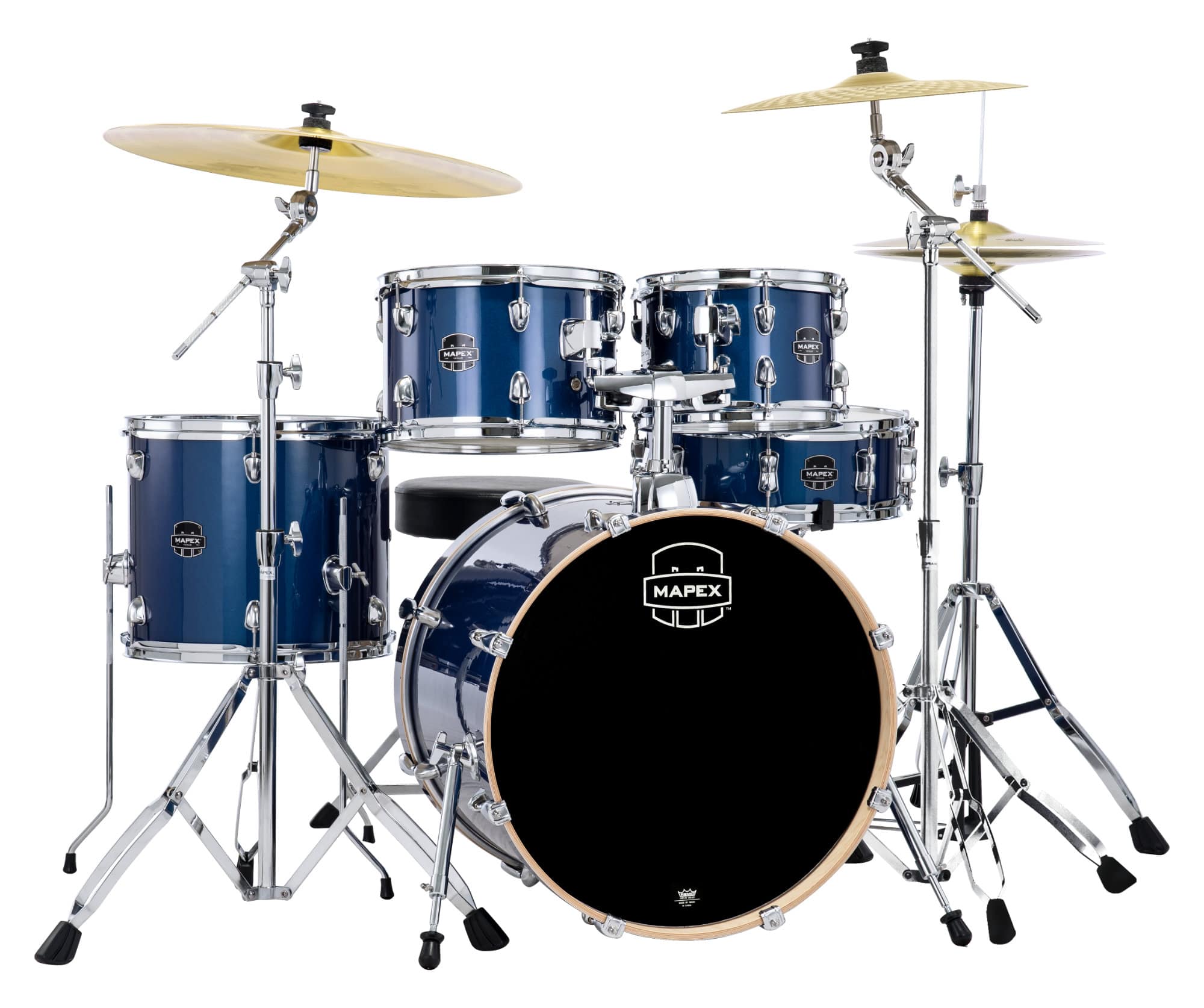 Mapex Venus Fusion Drumkit Blue Sky Sparkle