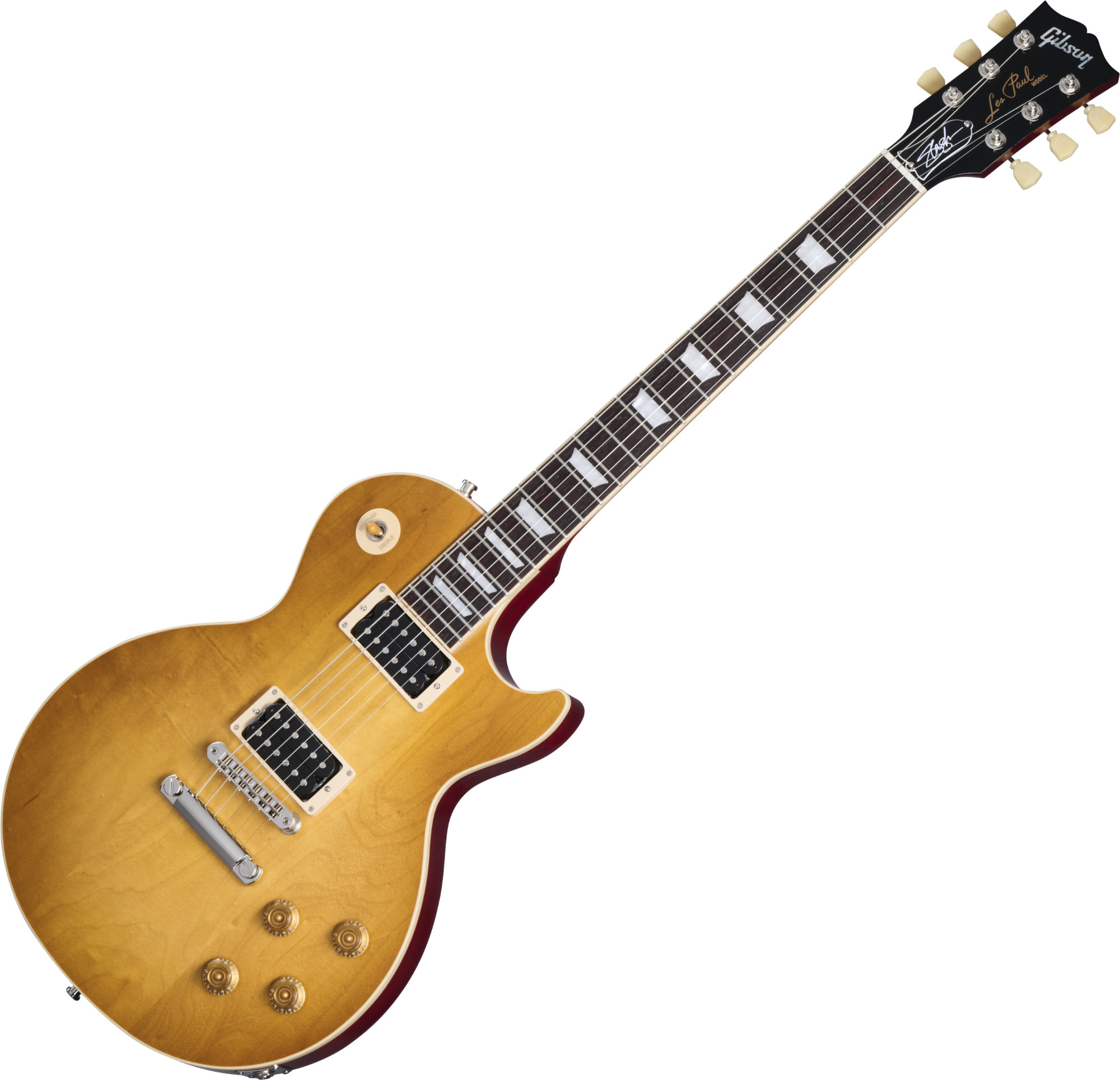 Gibson Slash "Jessica" Les Paul Standard Honey Burst with Red Back