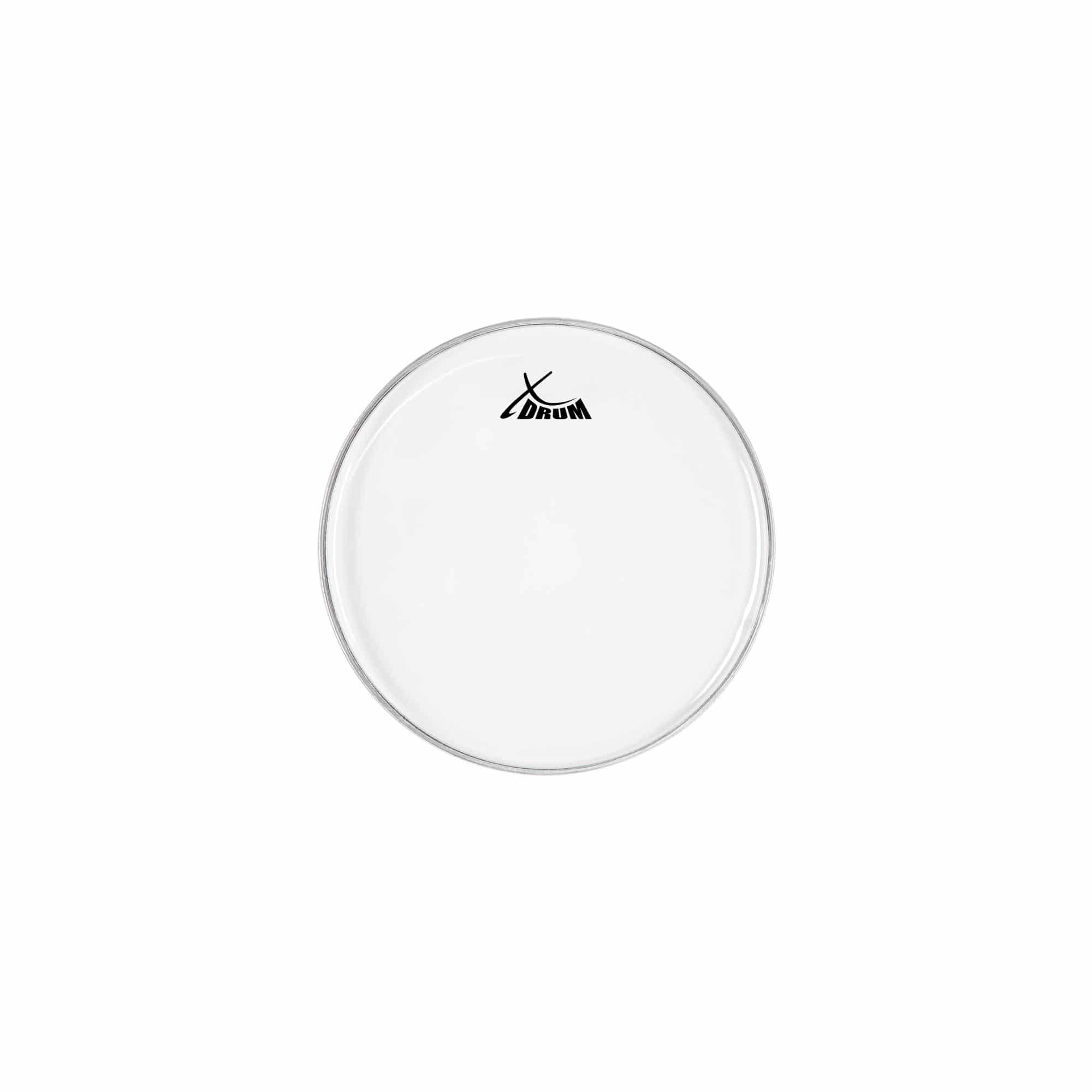 XDrum 10" Fell Transparent, einschichtig