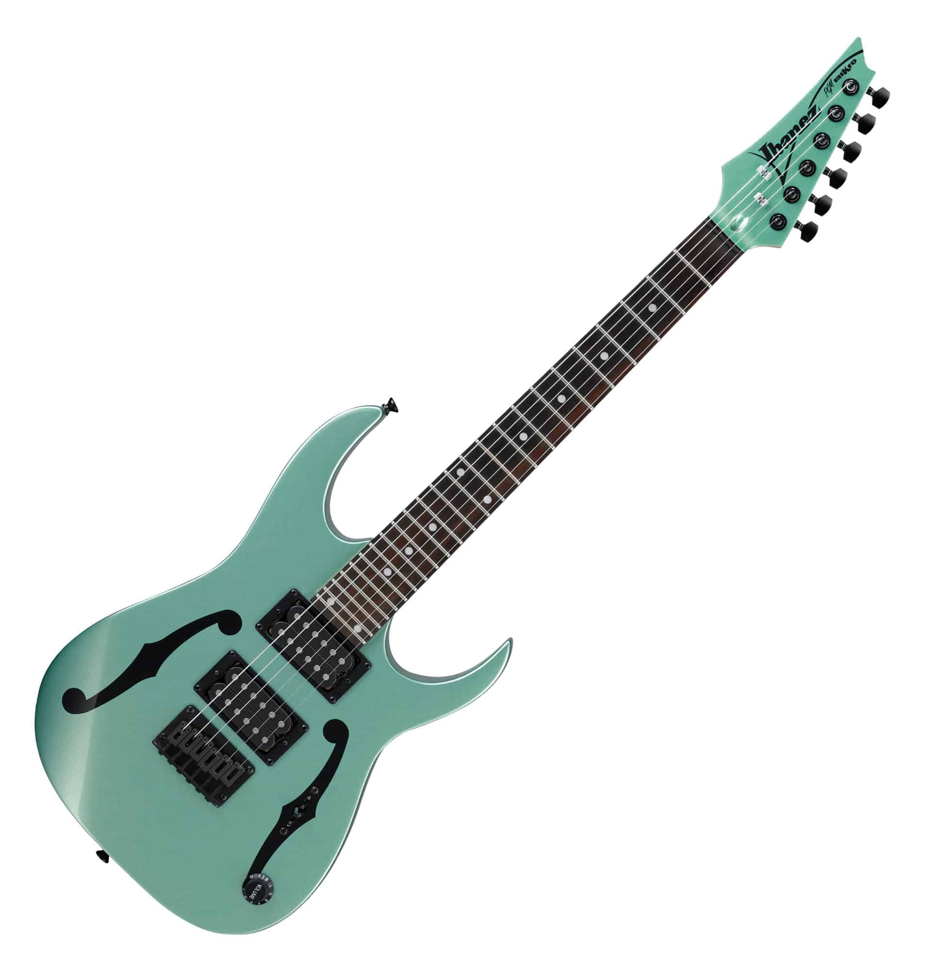 Ibanez PGMM21-MGN Paul Gilbert miKro E-Gitarre Metallic Light Green  - Retoure (Zustand: sehr gut)